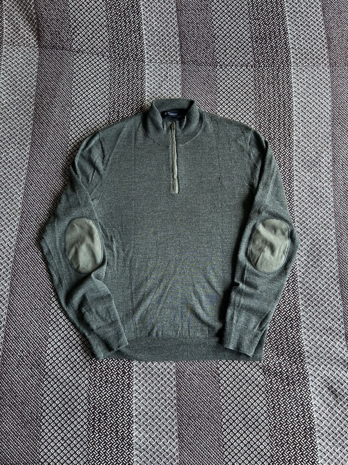 Hackett Hackett London Merino Silk & Wool Sweater Mens Size M Size US M / EU 48-50 / 2 - 1 Thumbnail