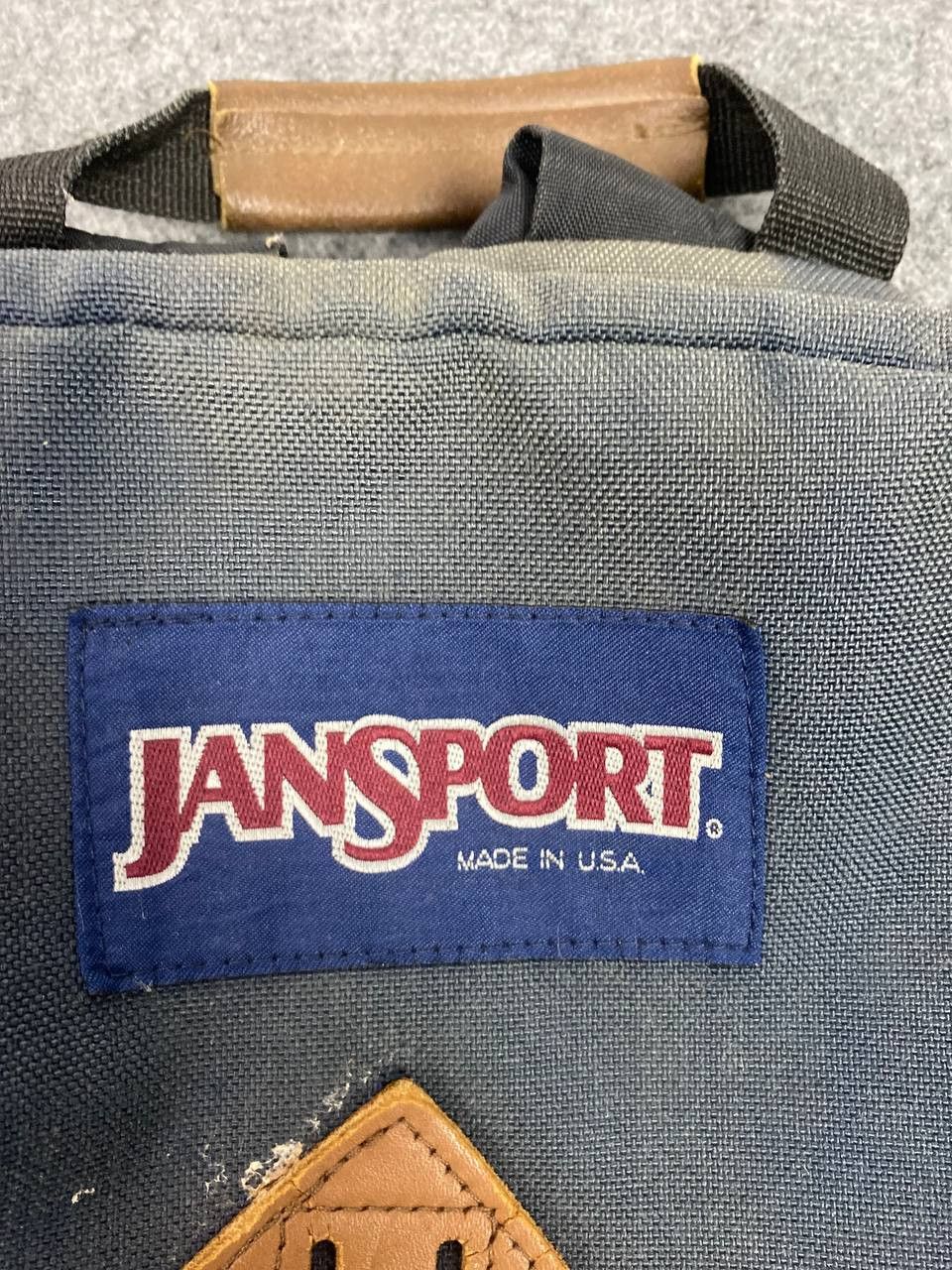 Jansport × Vintage vintage jansport bagpack partially leather made in usa Size ONE SIZE - 12 Thumbnail