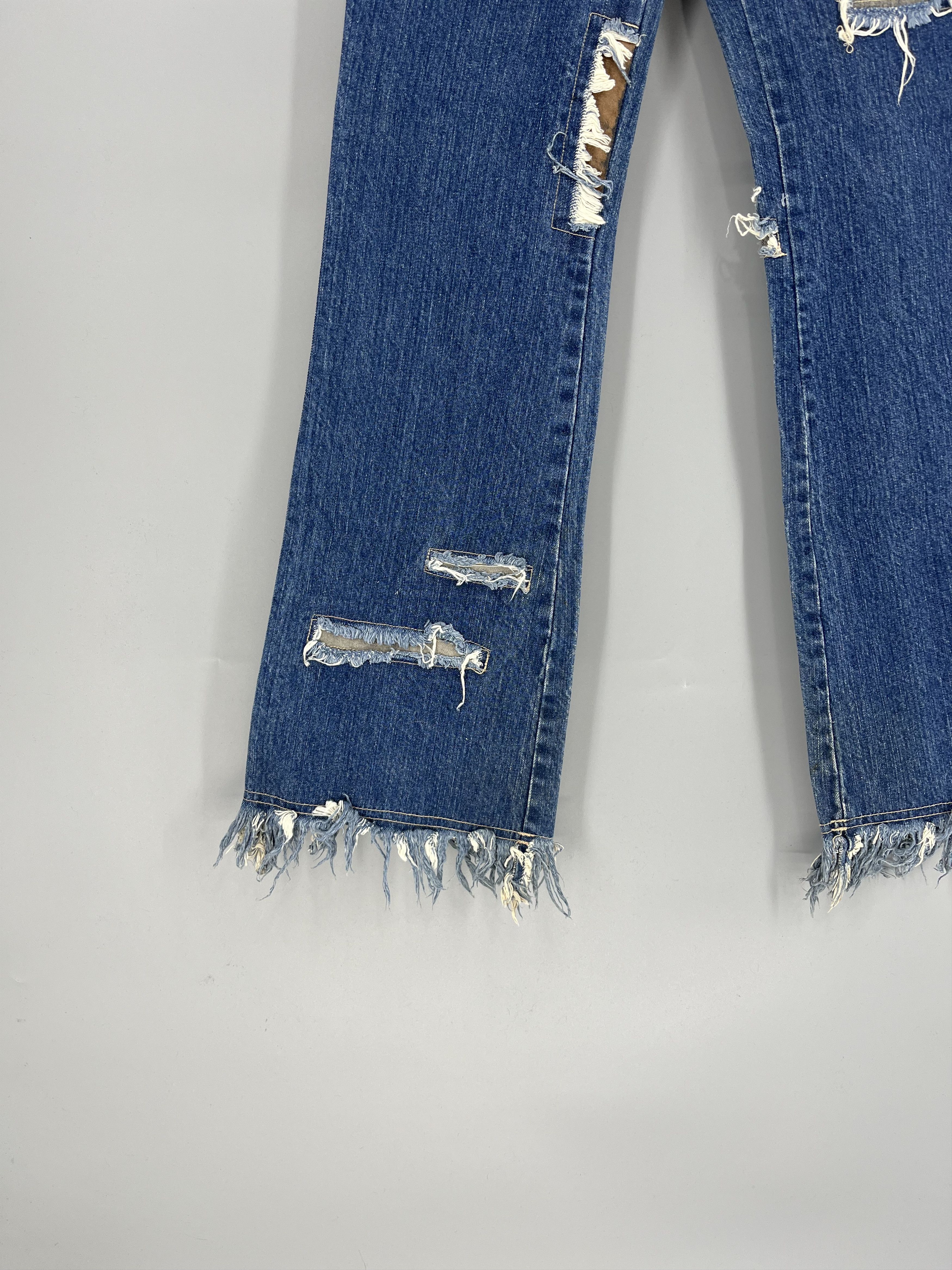 Japanese Brand Vintage Custom Japanese Oririn Light Wash Style Flare Jeans Size 24" / US 00 / IT 34 - 3 Thumbnail