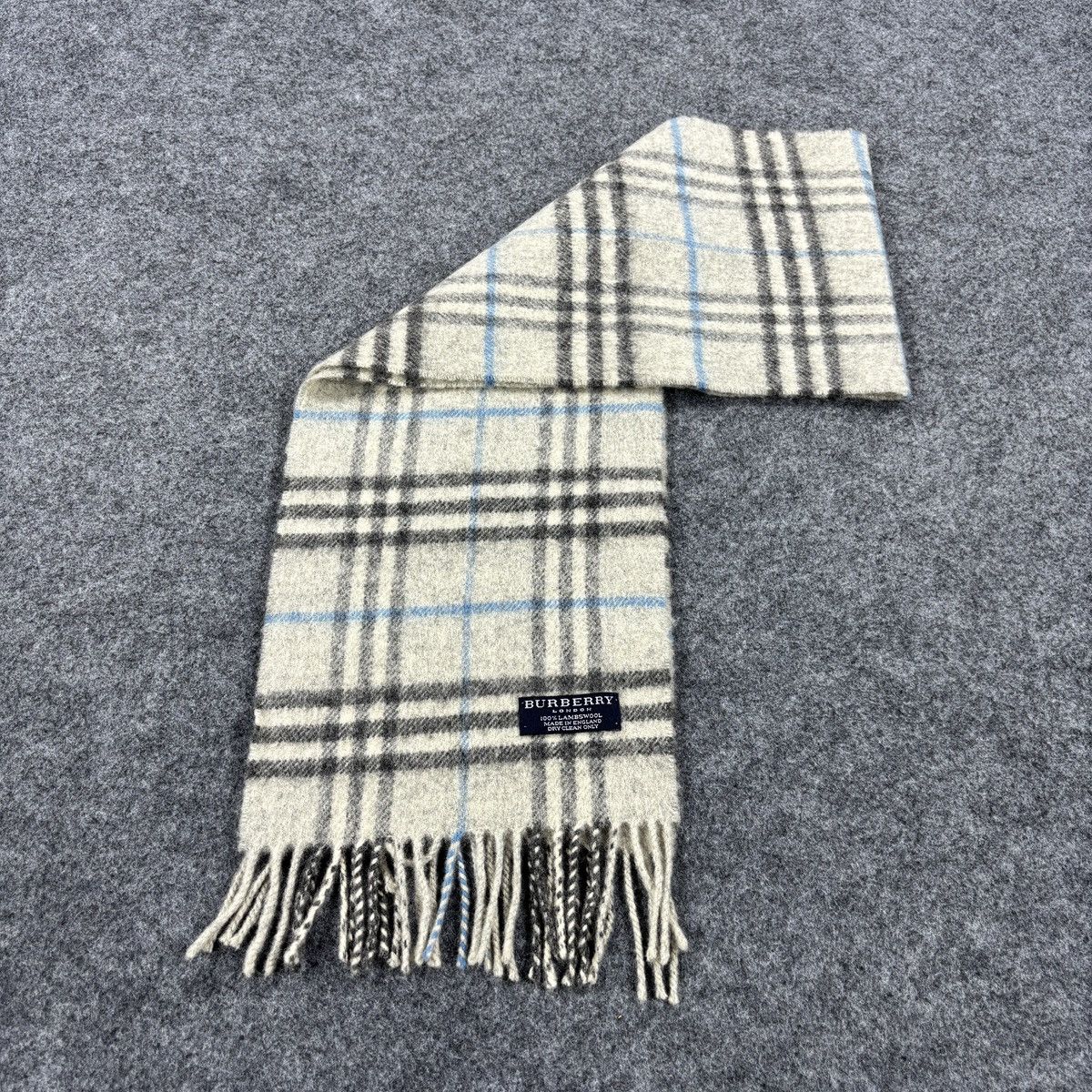Burberry × Vintage Burberry Scarf # D714 # Muffler # Neckwear # Nova Check Size ONE SIZE - 6 Thumbnail