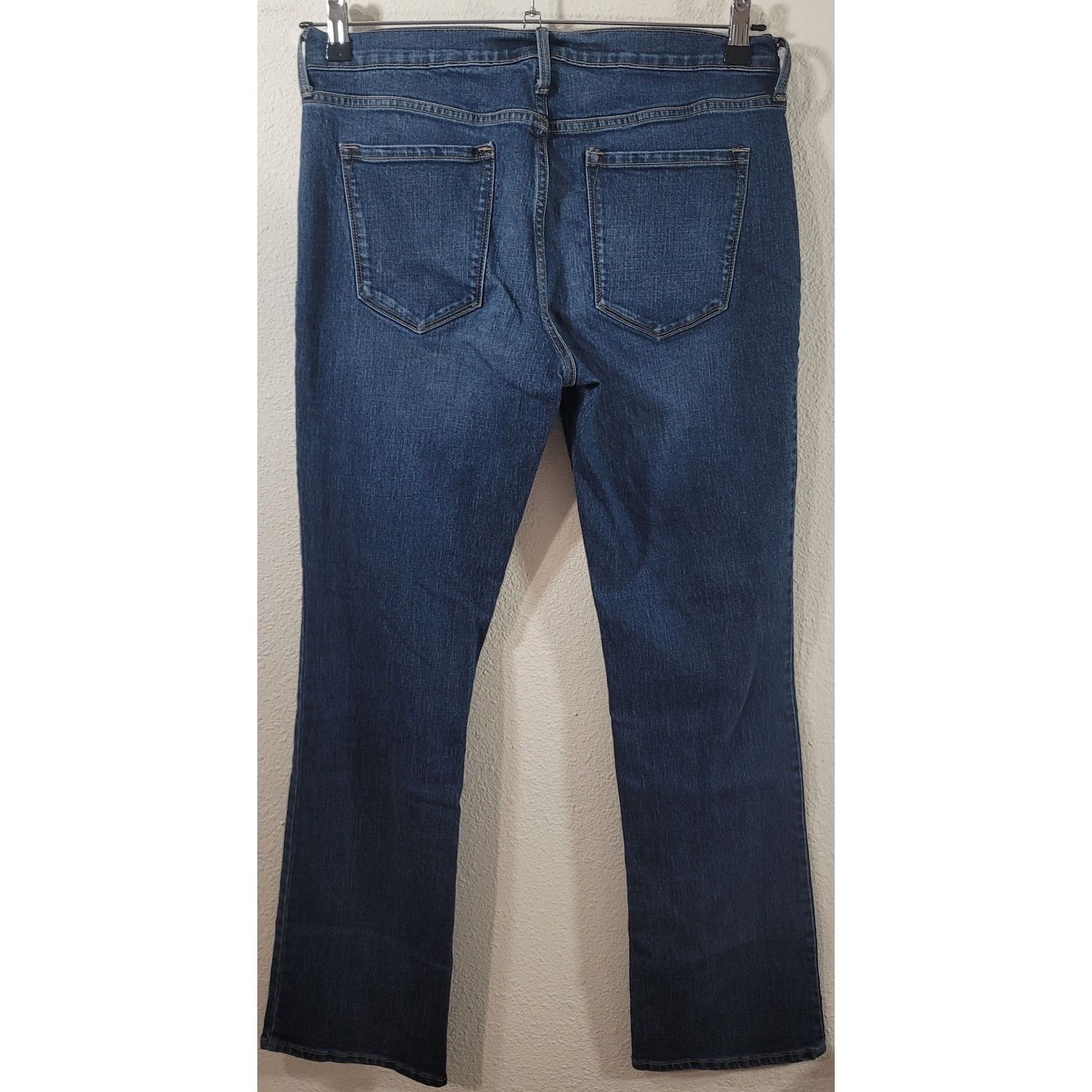 Old Navy Old Navy Blue Bootcut Jeans 12 Lightweight Stretch Soft Size 34" / US 12 / IT 48 - 3 Thumbnail
