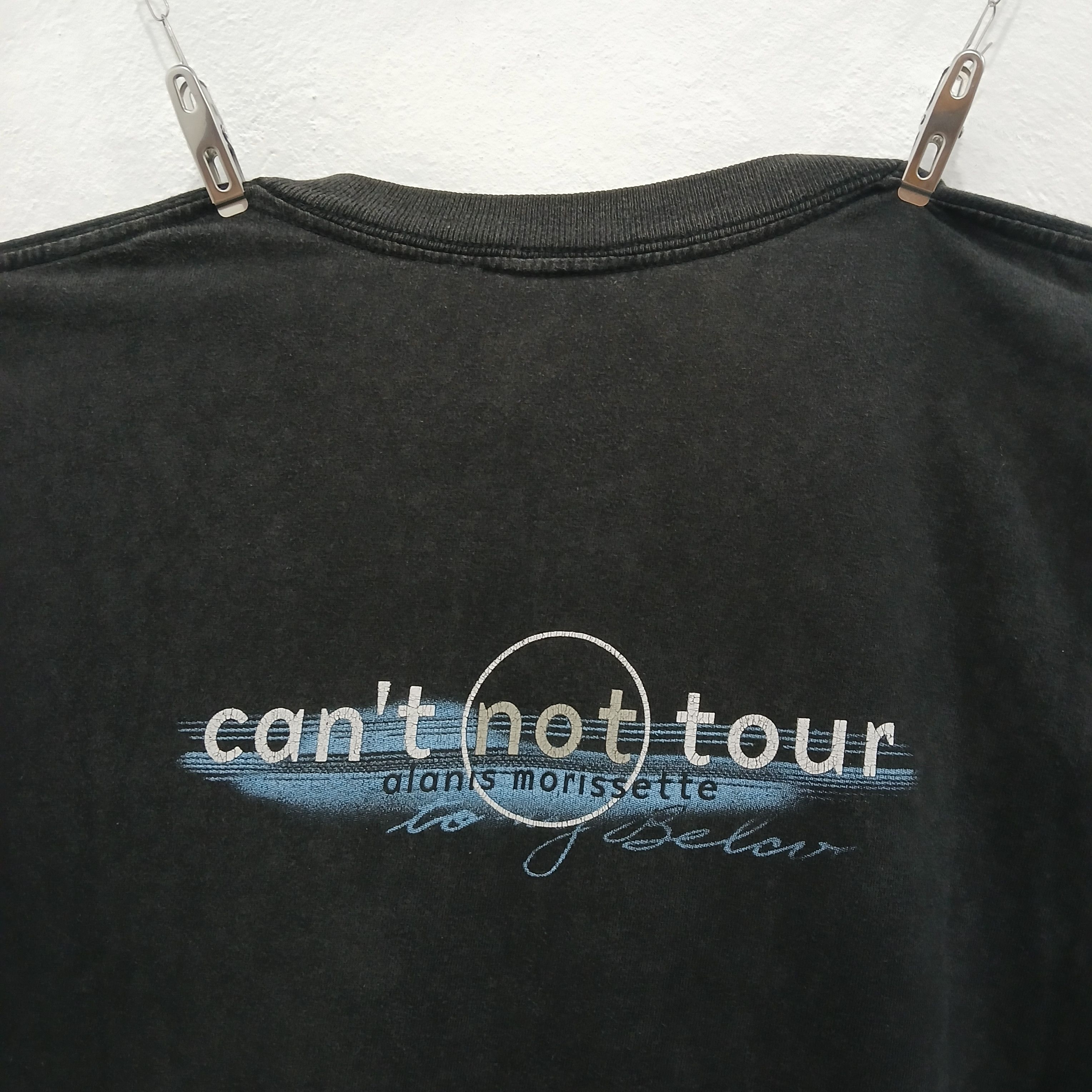 Vintage ALANIS MORISSETTE Can't Not Tour Vintage Tee 1996 Size US XL / EU 56 / 4 - 7 Thumbnail