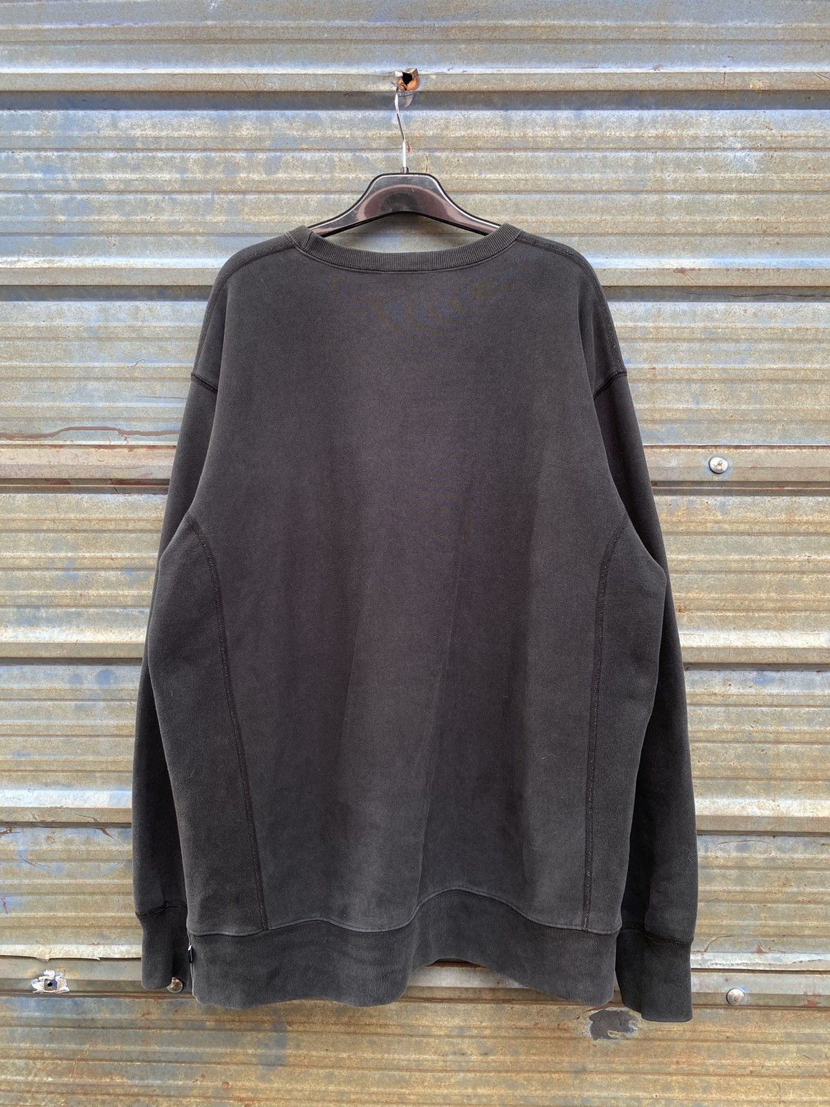Supreme 1999 Supreme Black Box Logo X Large Crewneck Size US XL / EU 56 / 4 - 2 Thumbnail