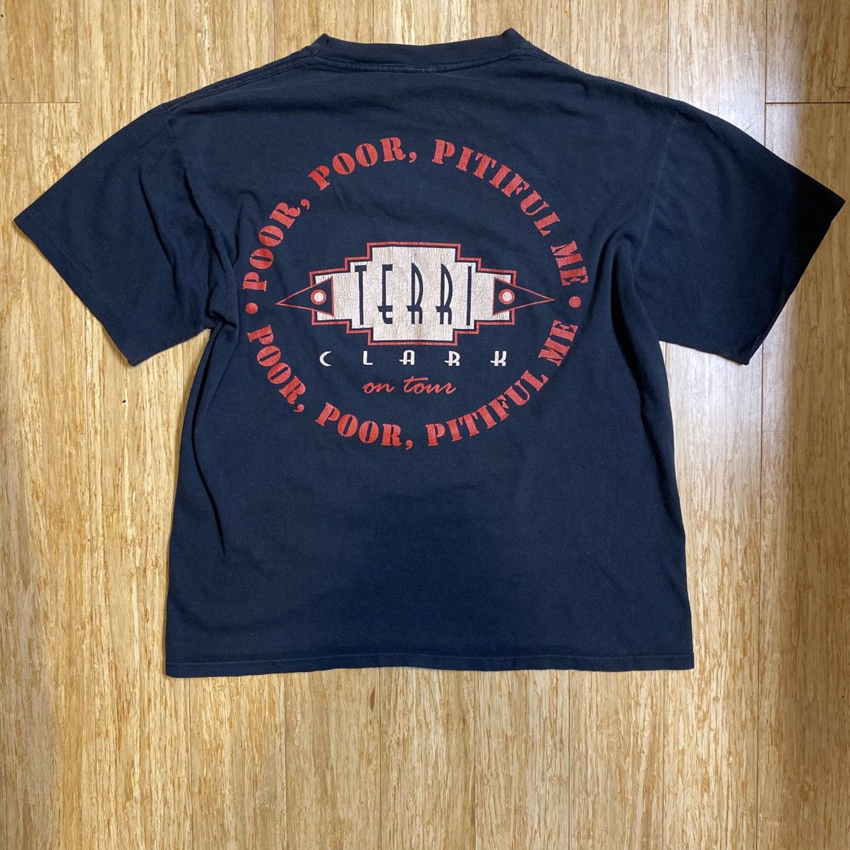 Band Tees Vintage 1996 Terri Clark “Poor Poor Pitiful Me” T-shirt Size US M / EU 48-50 / 2 - 2 Thumbnail