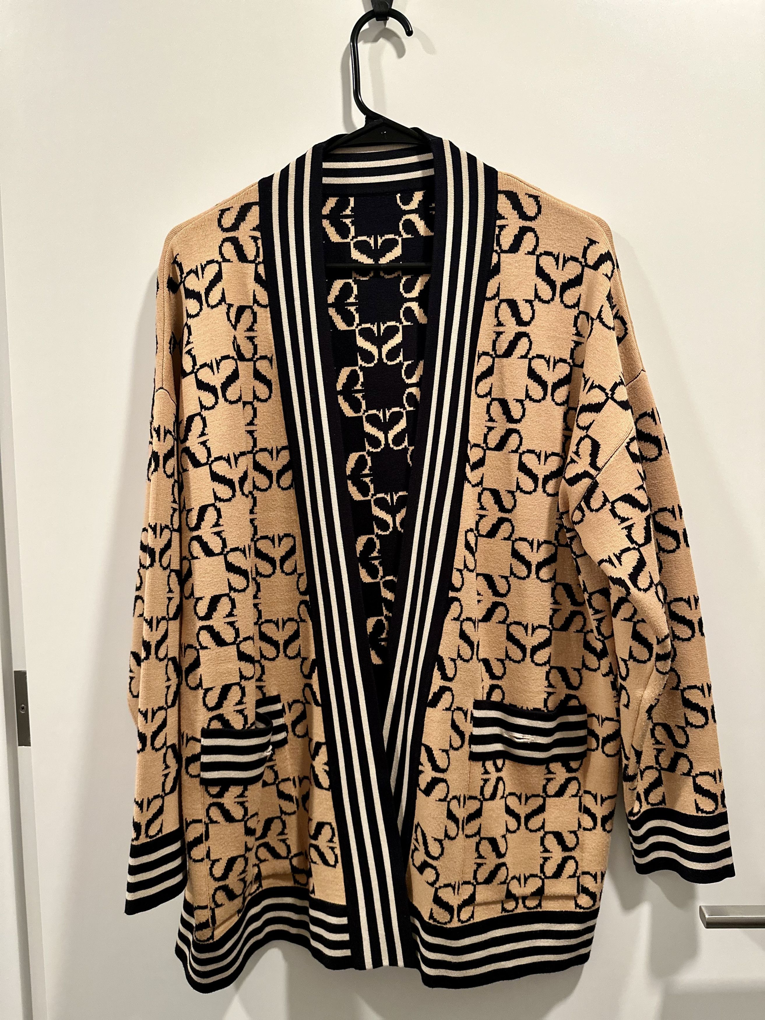 Sandro Sandro S Logo Reversible Cardigan Jacket Size 1 Size S / US 4 / IT 40 - 1 Thumbnail