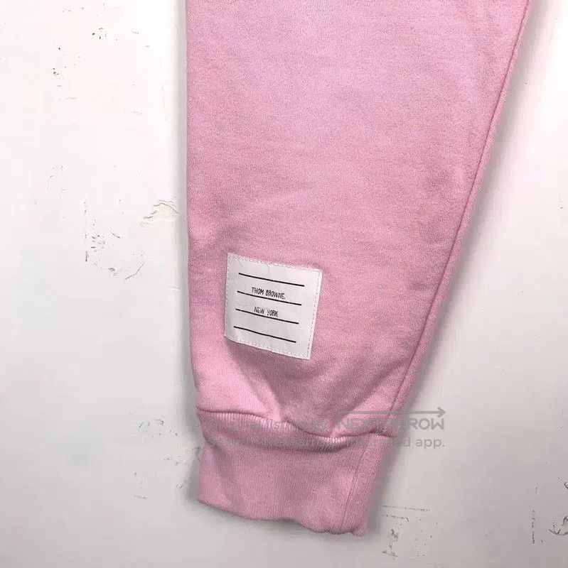 Thom Browne Thom Browne Pink Cotton Casual Pants . Size 23" - 4 Thumbnail