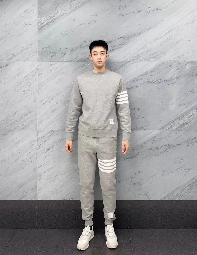 Thom Browne Thom browne Size 1 Classic four-bar sports pants 2504-Next Size US 27 - 8 Thumbnail