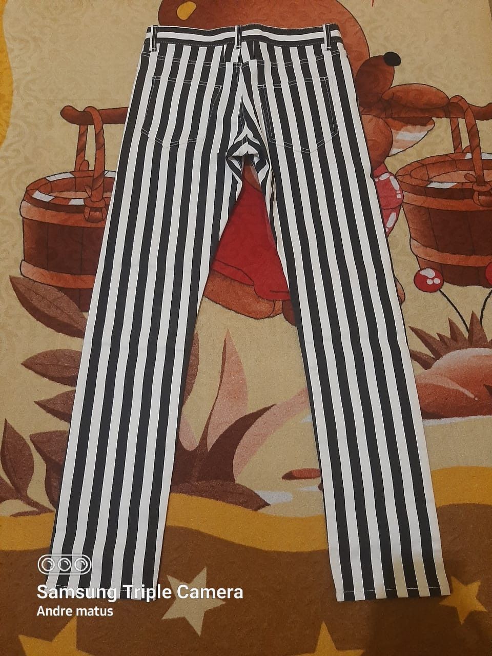 Saint Laurent Paris Saint Laurent Striped jeans Size US 29 - 2 Thumbnail