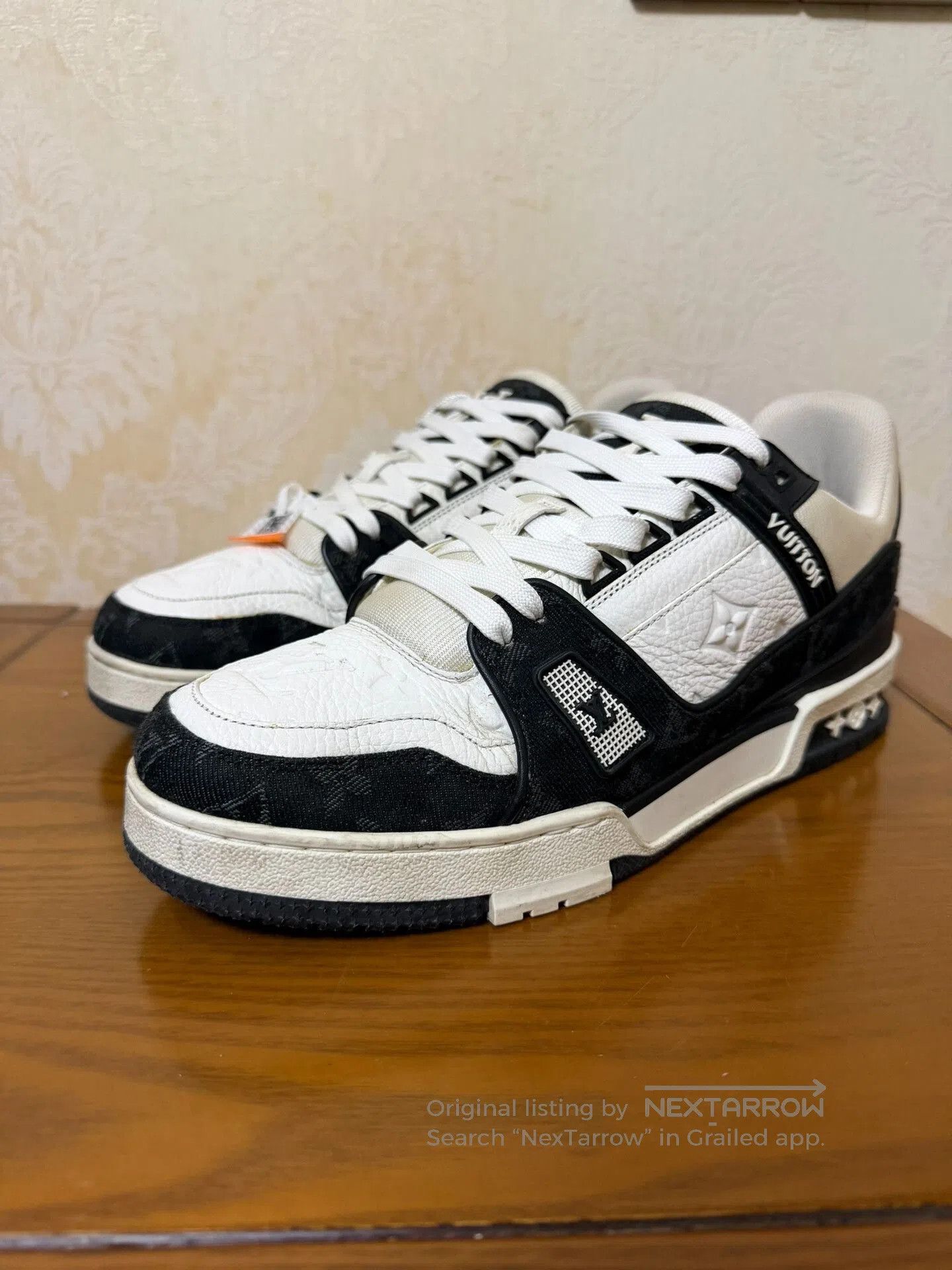 Louis Vuitton LV Trainer Black White Panda. Size US 8.5 / EU 41-42 - 1 Thumbnail