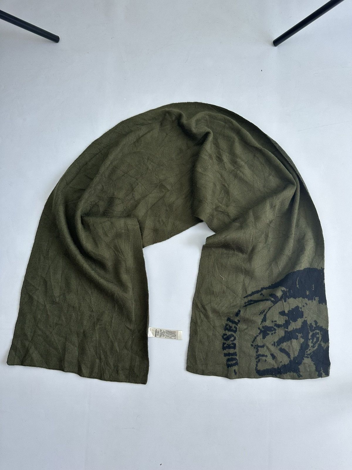 Diesel Diesel Scarf with Big Logo Size ONE SIZE - 1 Thumbnail