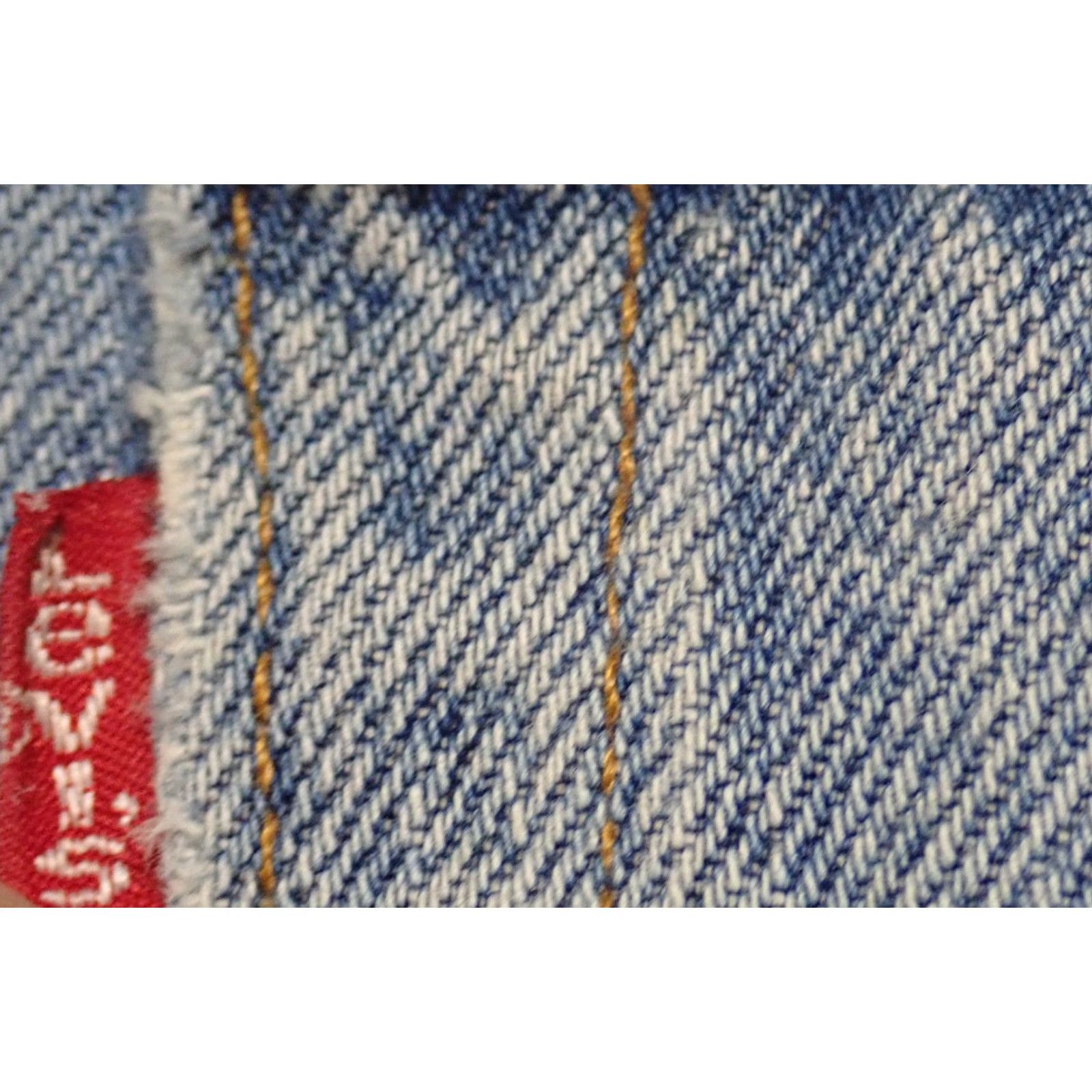 Levi's VINTAGE Levi's 501 Blue Jeans Distressed 31W 29L 80s Button Fly Mens Size US 29 - 4 Thumbnail