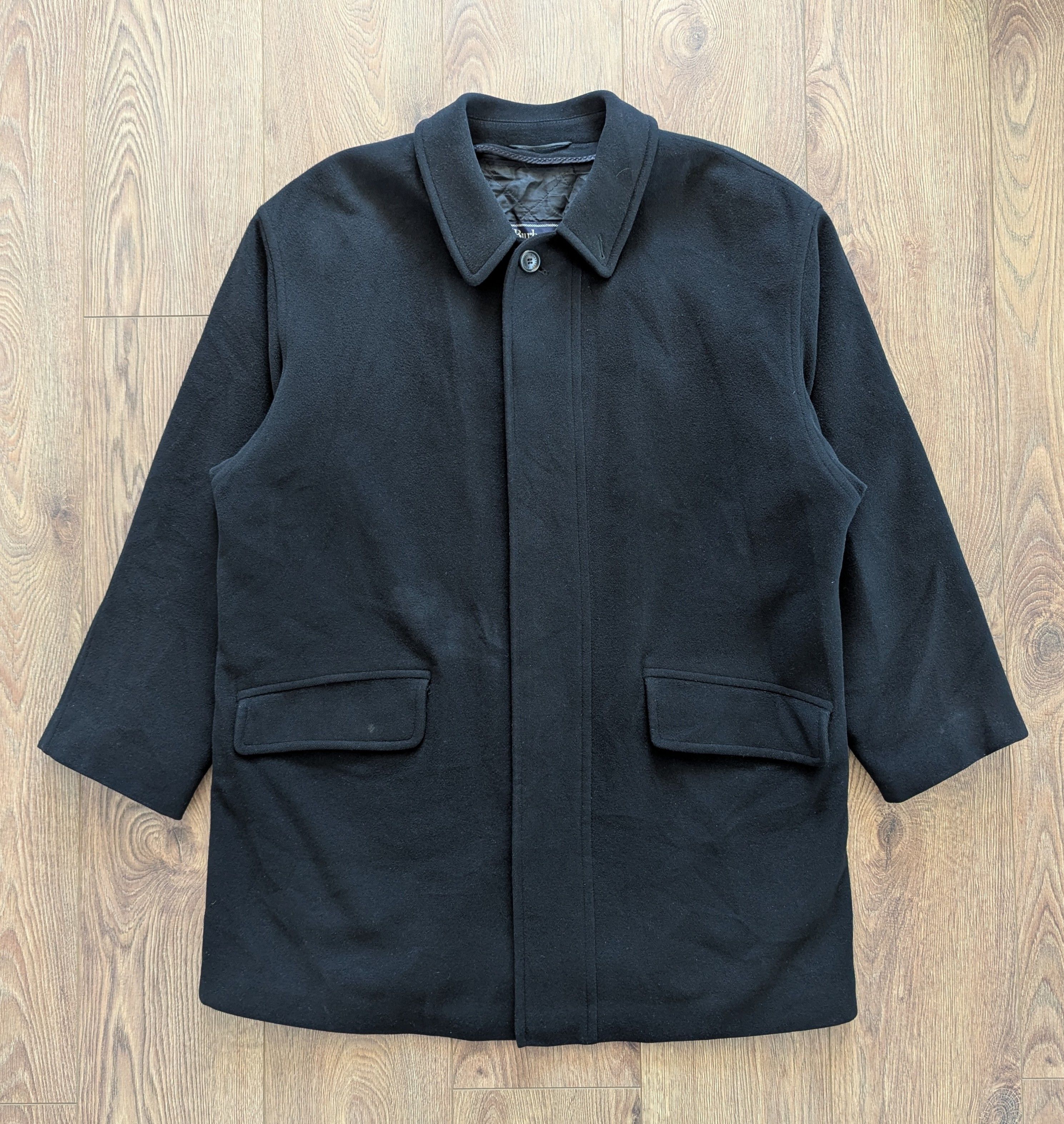 Burberry Vintage BURBERRYS Wool Cashmere Men's Coat + Novachek Lining Size US L / EU 52-54 / 3 - 21 Thumbnail