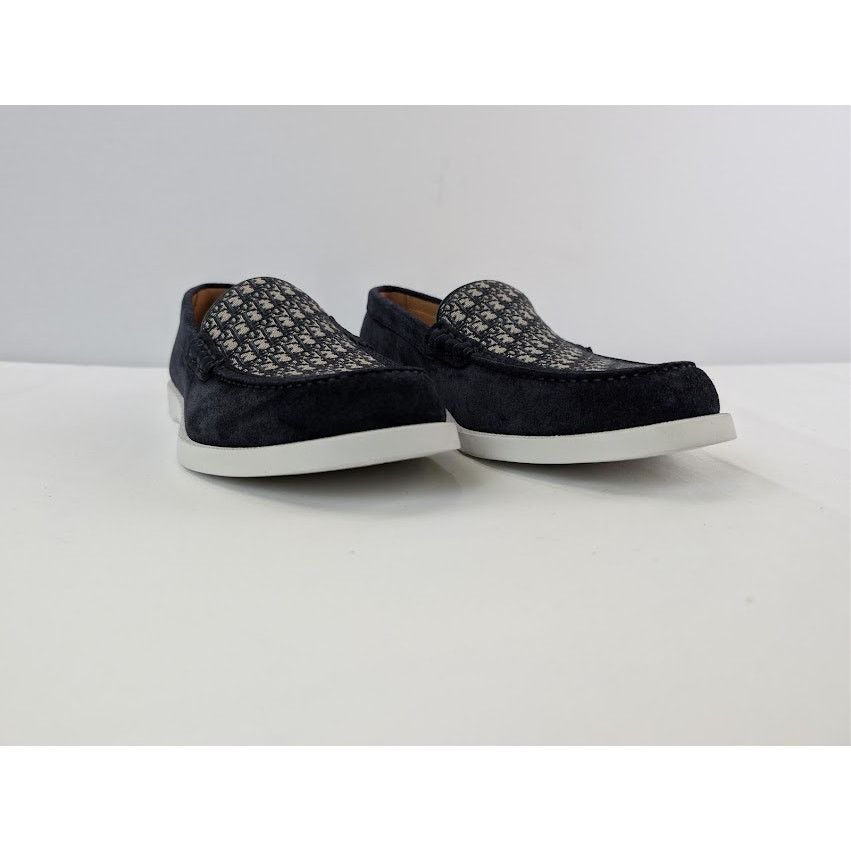 Dior o1rshd1 Granville Clean Smooth Loafer Boots in Blue / Beige Size US 10 / EU 43 - 5 Thumbnail