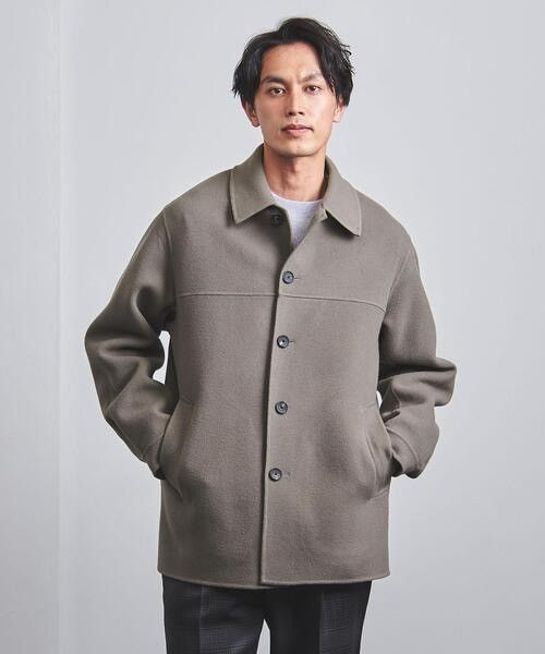 United Arrows Men’s 🇯🇵 United Arrows Double Face Wool Driving Jacket Sz M Size US M / EU 48-50 / 2 - 2 Thumbnail