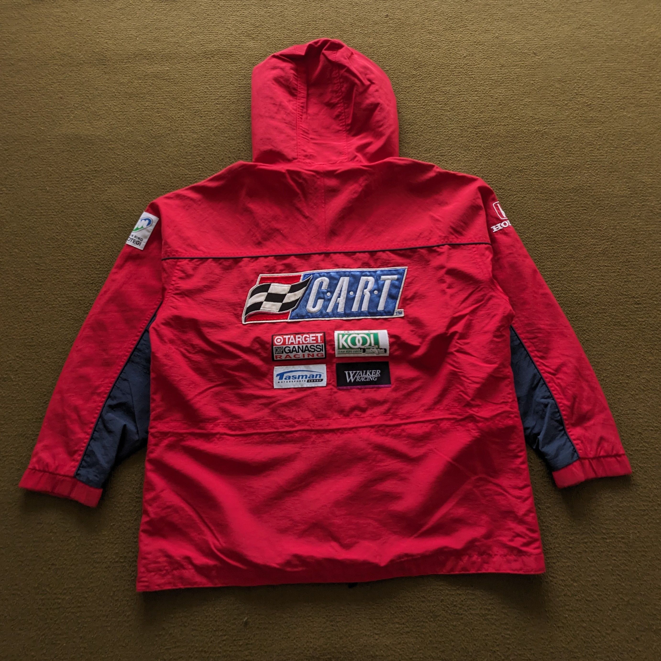Vintage Vintage HONDA C.A.R.T Motorsports Racing Jacket Size US XL / EU 56 / 4 - 1 Thumbnail