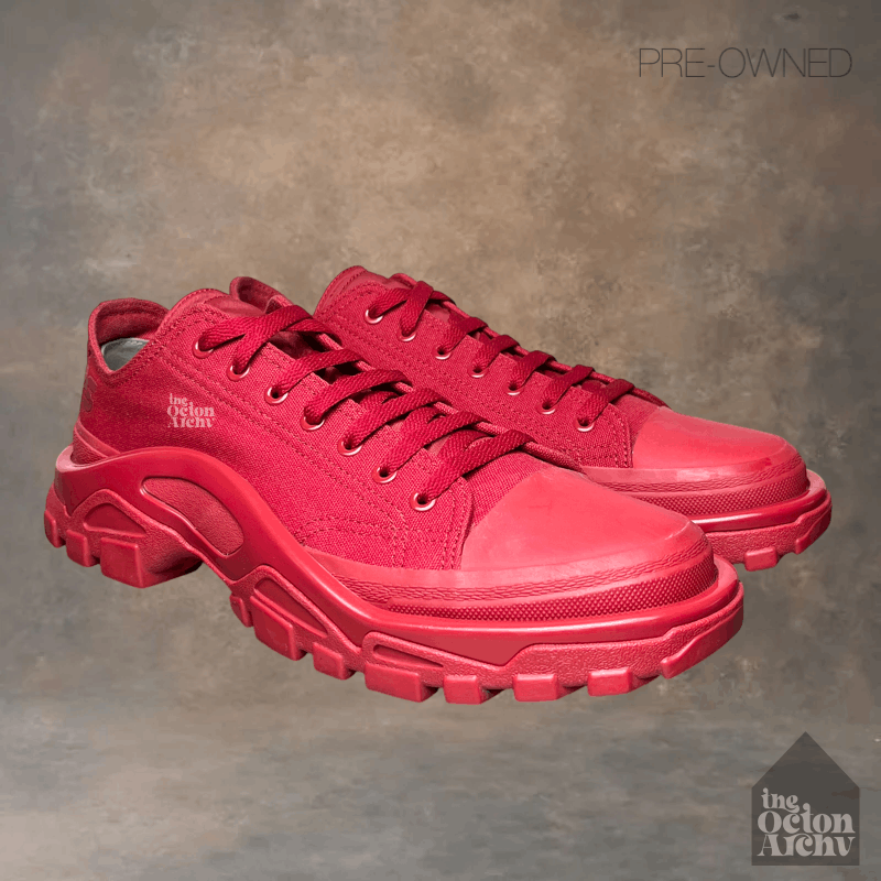 Adidas × Raf Simons Raf Simons x Adidas 2017 Detroit Runner Power Red BB22521 Size US 10 / EU 43 - 1 Thumbnail