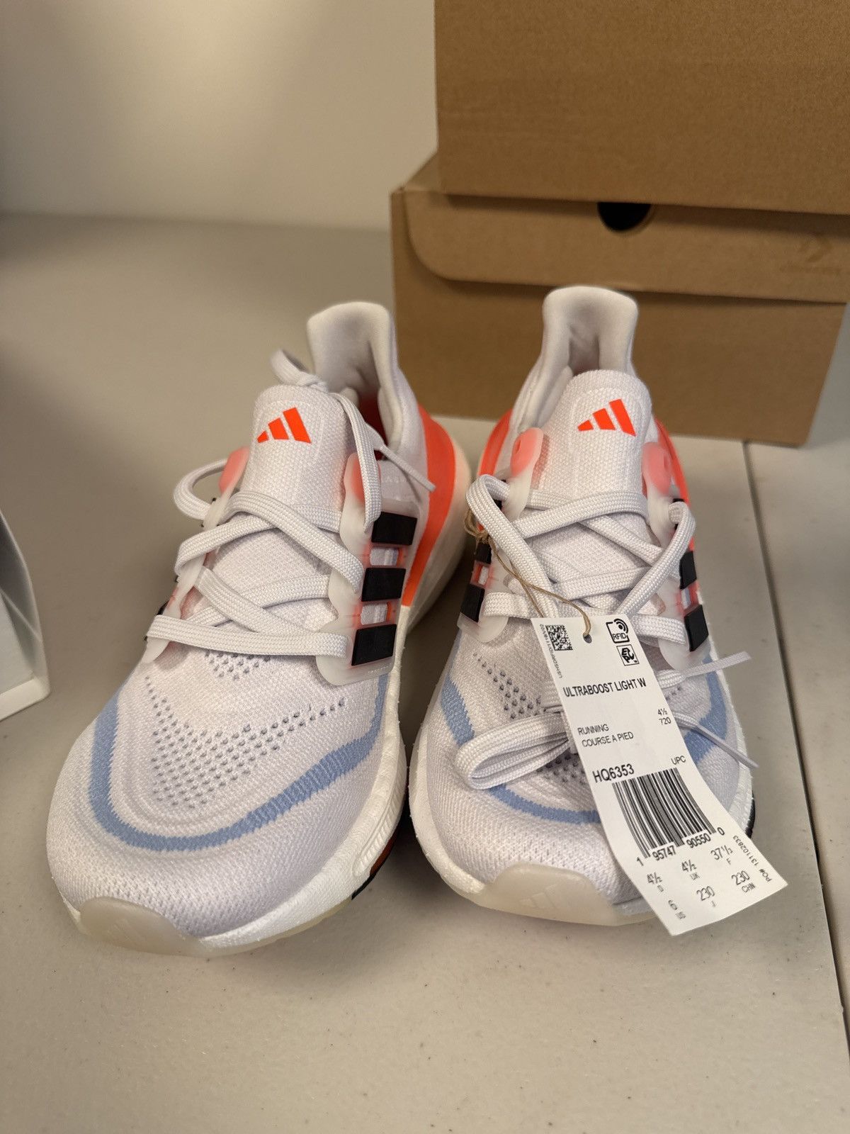 Adidas Adidas Ultra boost light solar red Size US 6 / IT 36 - 5 Thumbnail