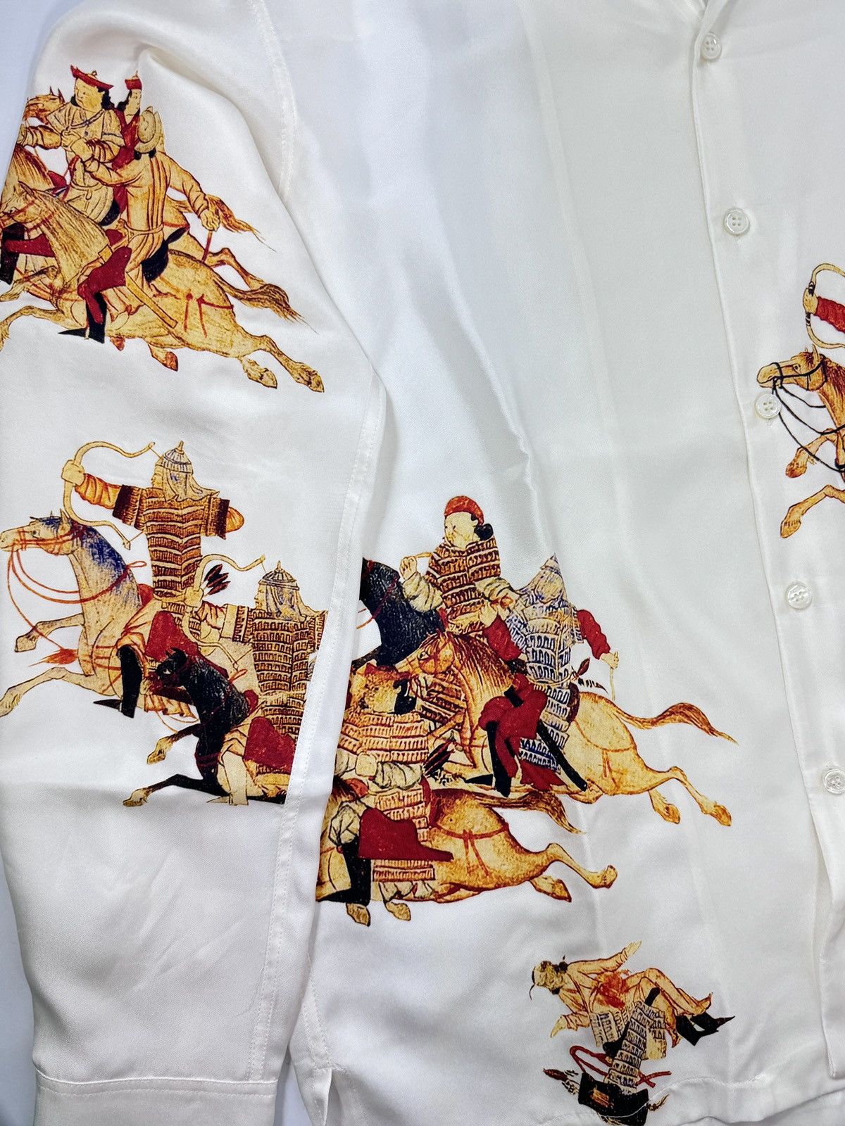 Enfants Riches Deprimes GRAPHIC PRINT SILK SHIRT Size US XL / EU 56 / 4 - 3 Thumbnail