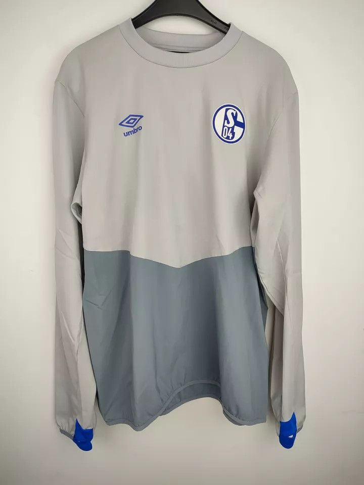 Umbro Schalke 04 umbro training top FOOTBALL Kit SHIRT SOCCER Size US L / EU 52-54 / 3 - 8 Thumbnail