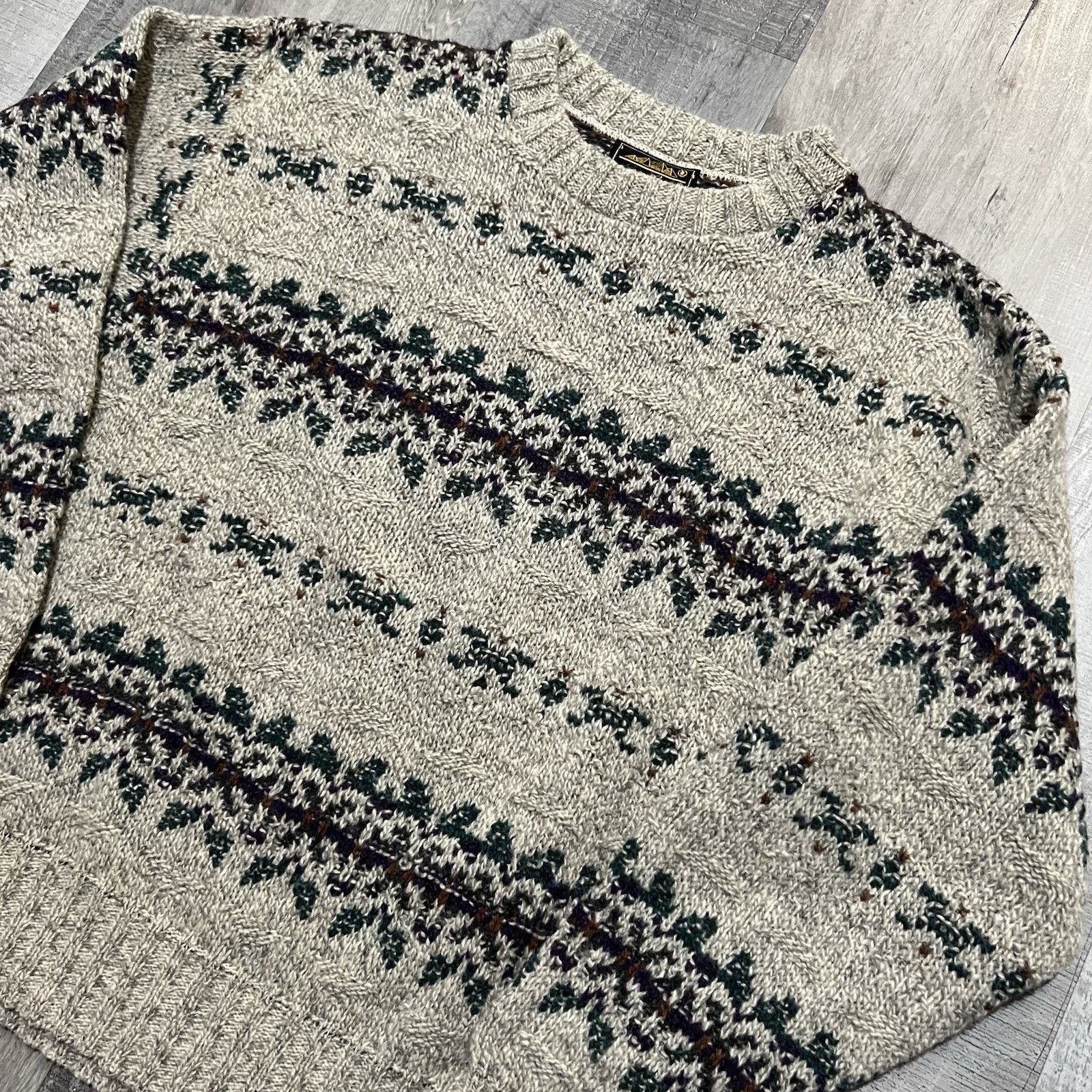 Eddie Bauer VTG Eddie Bauer 90s Wool Blend Pull Over Sweater M Knit USA Size US M / EU 48-50 / 2 - 3 Thumbnail