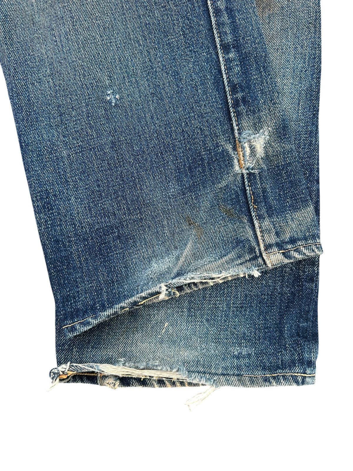 Kapital Thrashed Vintage Denime Selvedge Denim Jeans Size US 30 / EU 46 - 18 Thumbnail