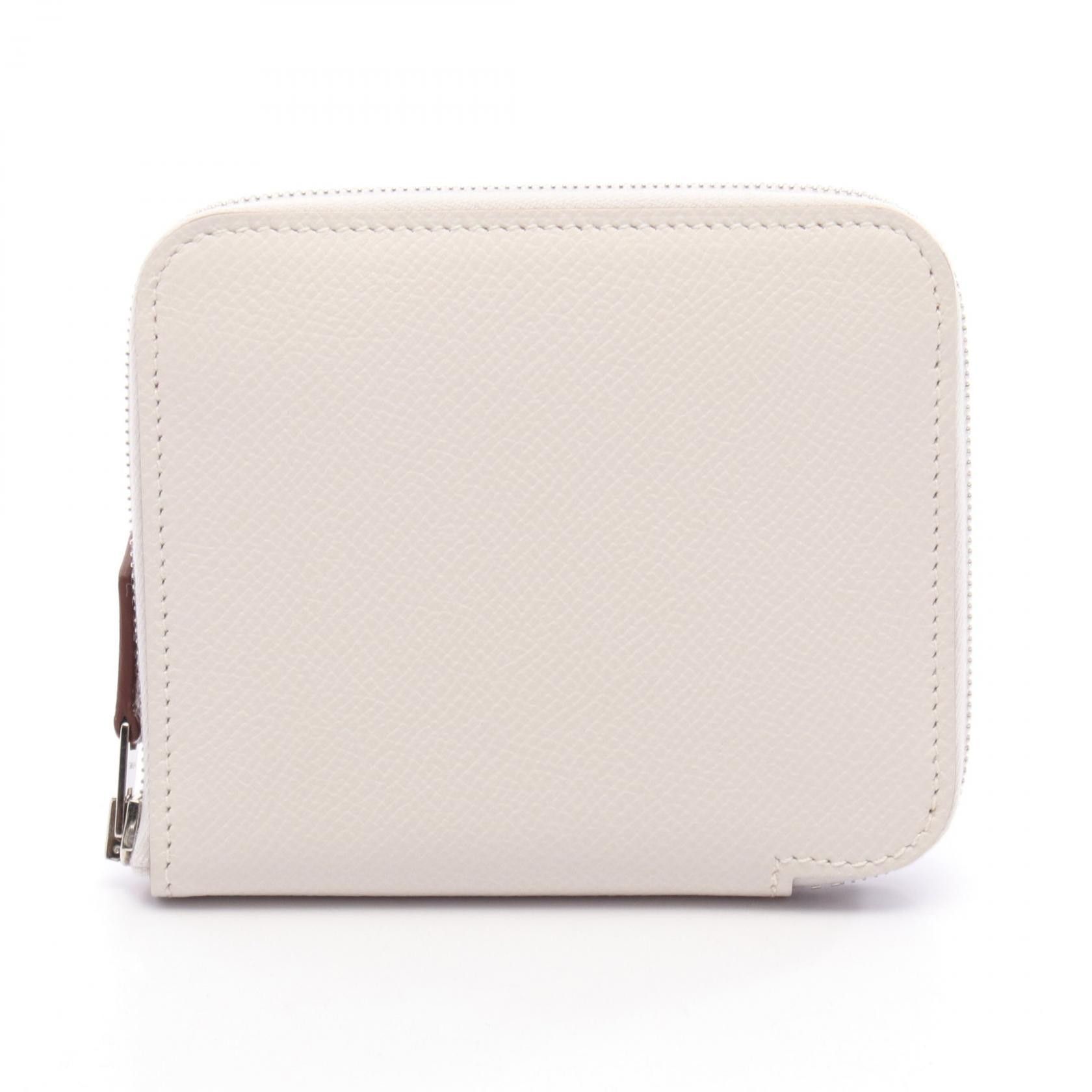 Hermes Hermes Hermes Azap Compact Silk In Vea Epsom Wallet Leather Short Wallet Stamp B (2023) DUTY FREE for USA Size ONE SIZE - 1 Thumbnail