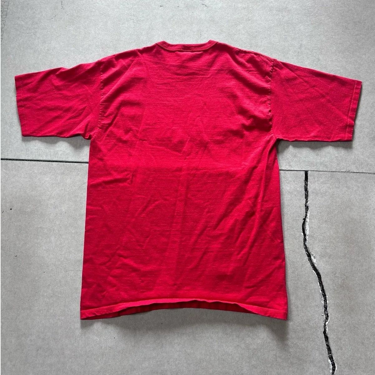 Vintage 90s Vintage Kansas City Chiefs Logo7 Red T Shirt Size XL Size US XL / EU 56 / 4 - 3 Thumbnail
