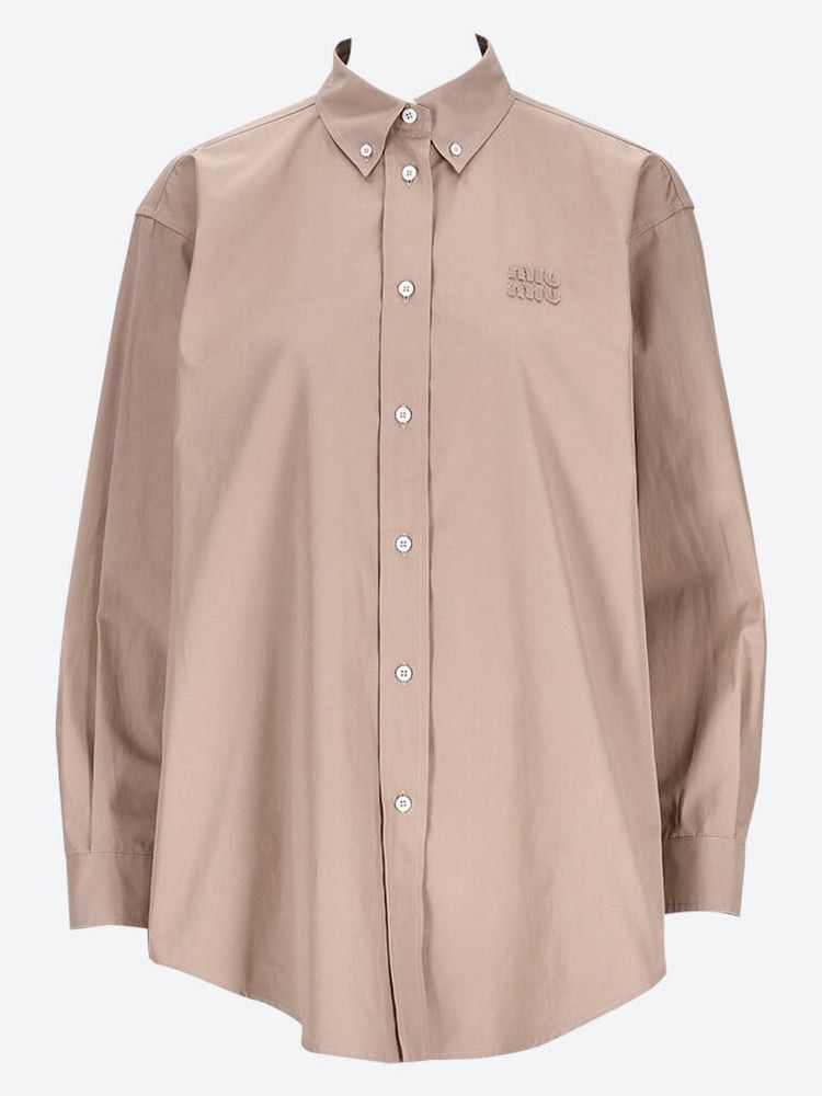 Miu Miu Poplin shirt Size XS / US 0-2 / IT 36-38 - 1 Thumbnail