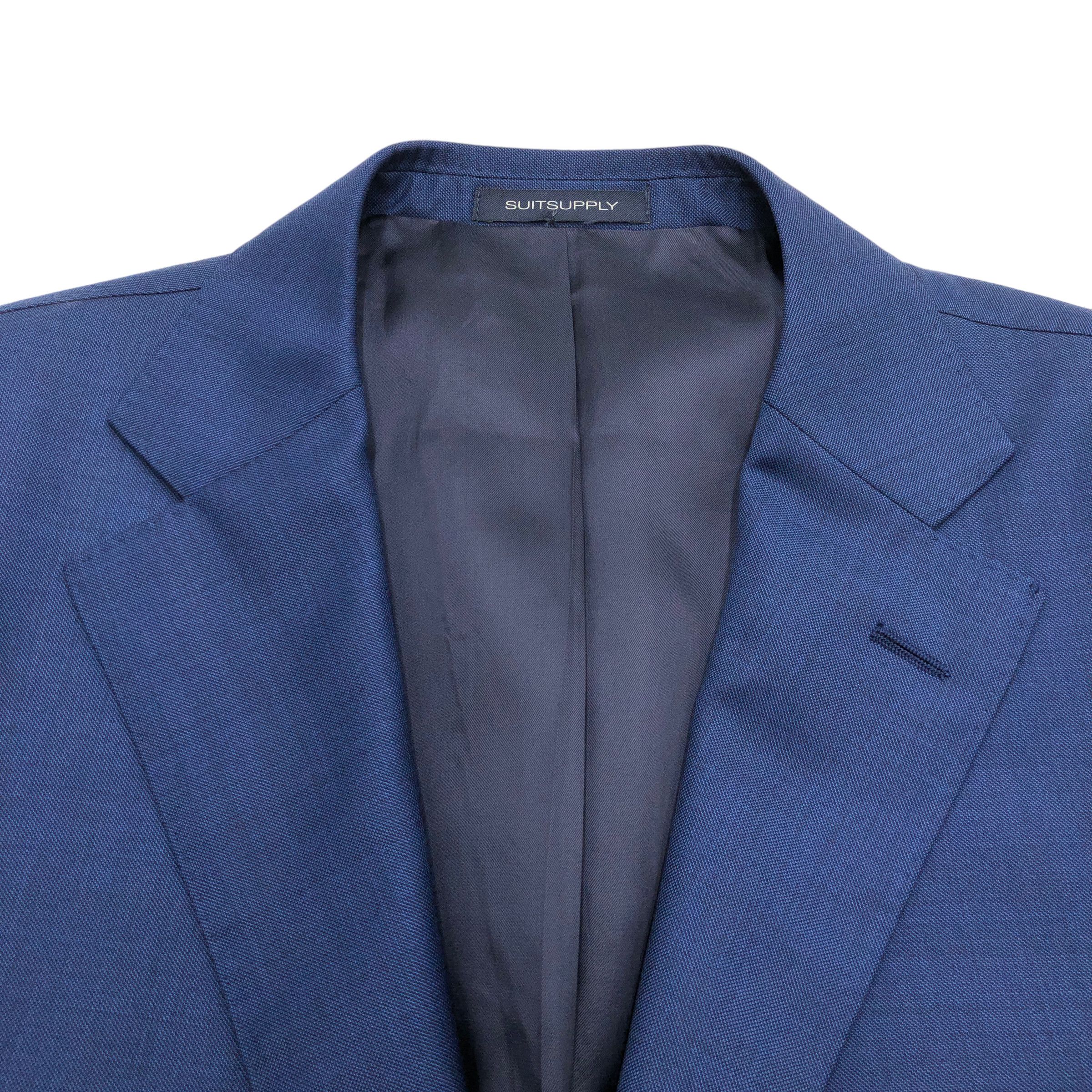 Suitsupply Lazio Single Breasted Wool Blazer Size EU:26; UK:42; US:42S Size 42S - 4 Thumbnail