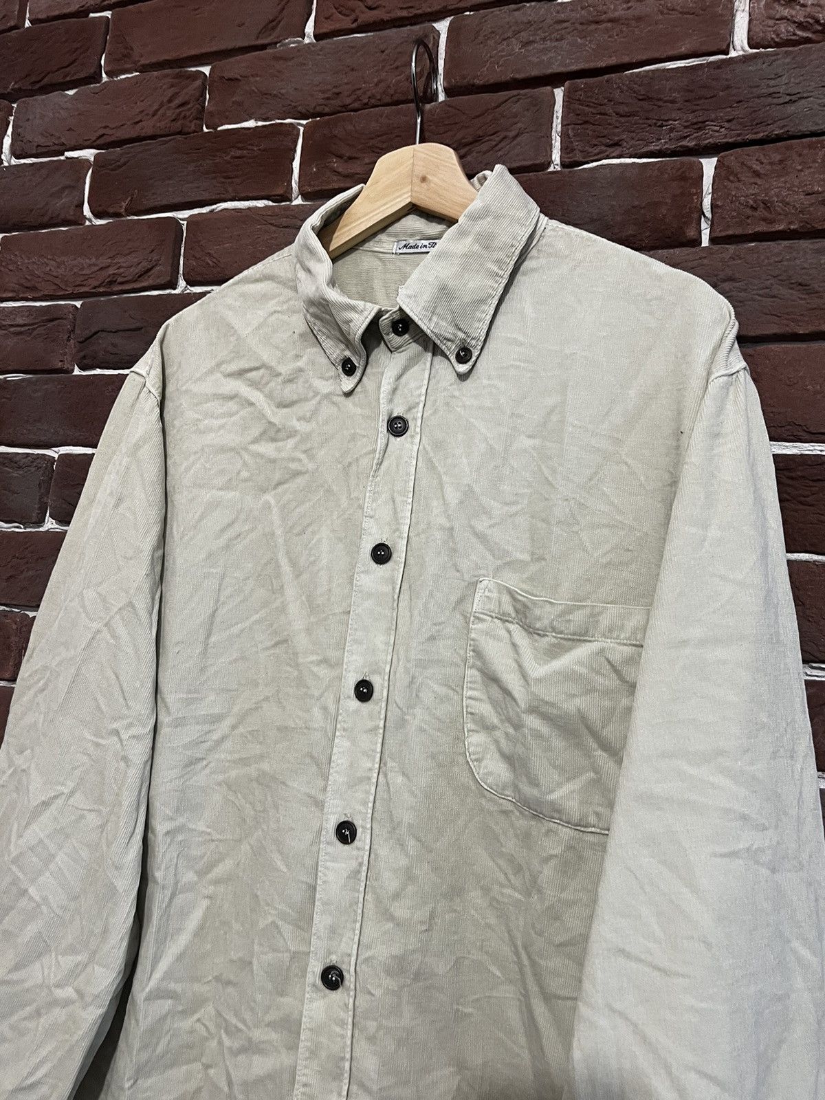 C.P. Company Vintage C.P. Company Corduroy Button Up Shirt Rare 6 Size US XL / EU 56 / 4 - 3 Thumbnail