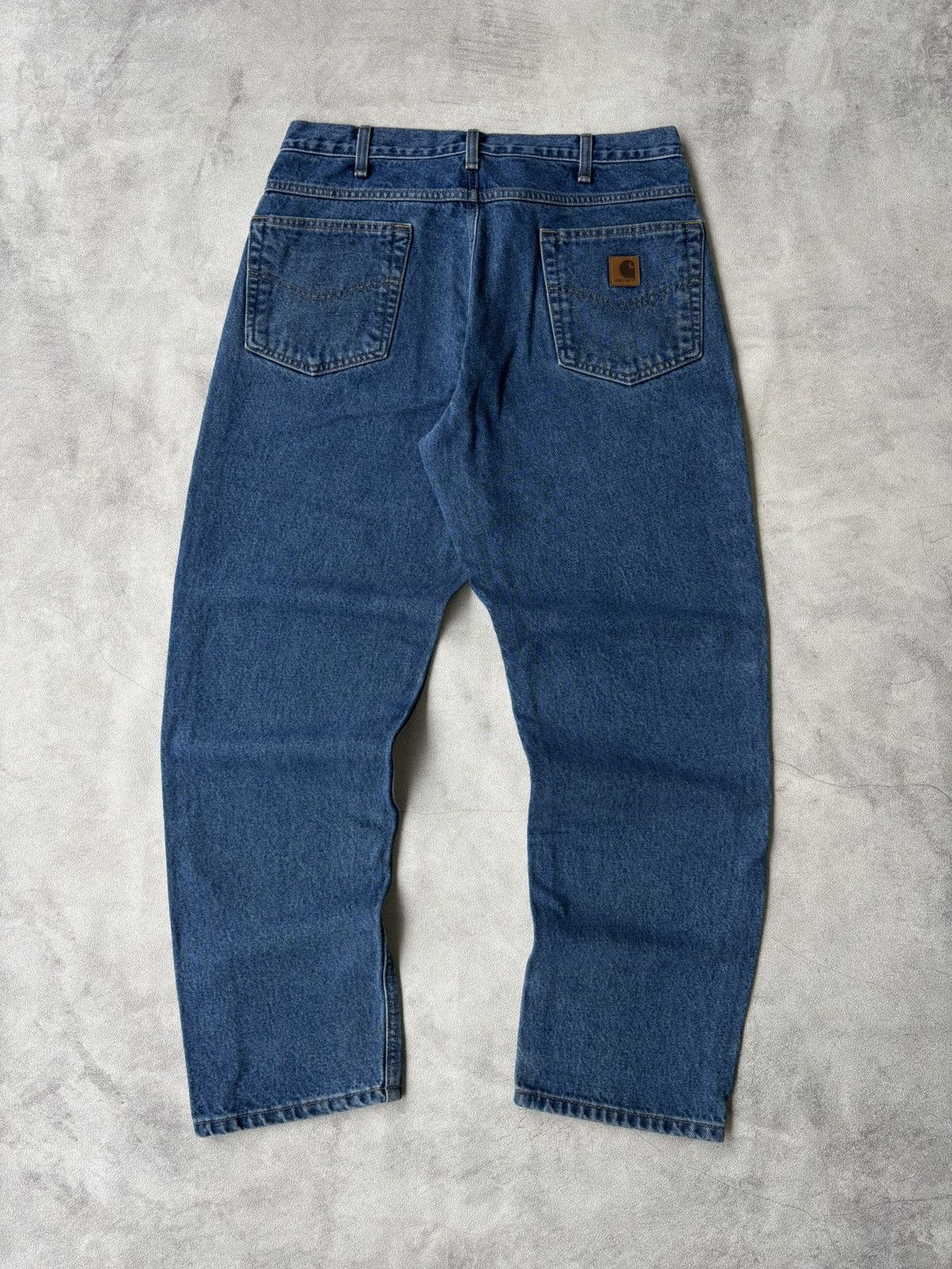 Carhartt carhartt jeans B17 size 34 relaxed fit Size US 34 / EU 50 - 1 Thumbnail
