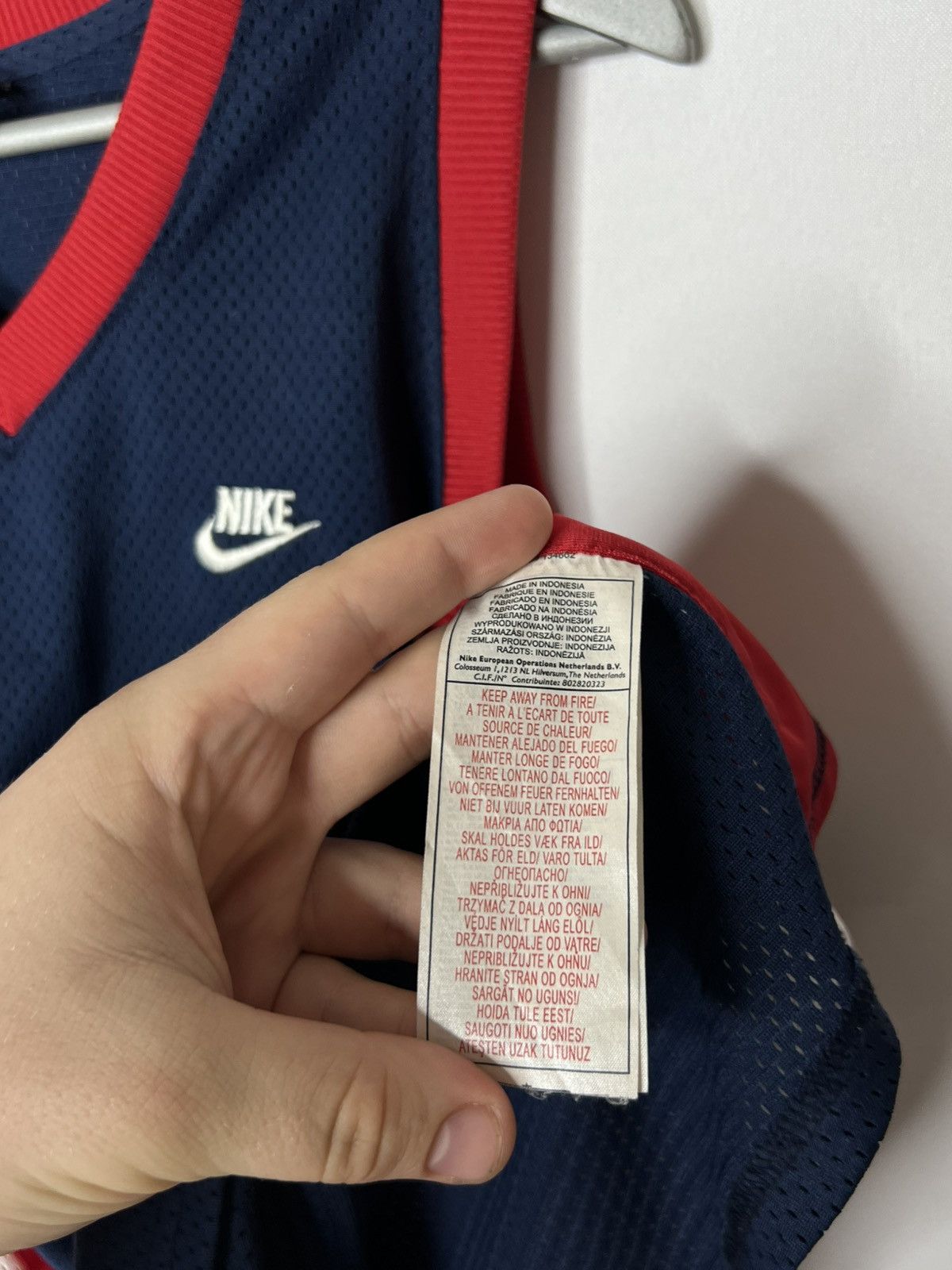 Nike 🔥 Rare Vintage Nike 90s Supreme Court Tank Top Vest #33 🔥 Size US M / EU 48-50 / 2 - 12 Thumbnail