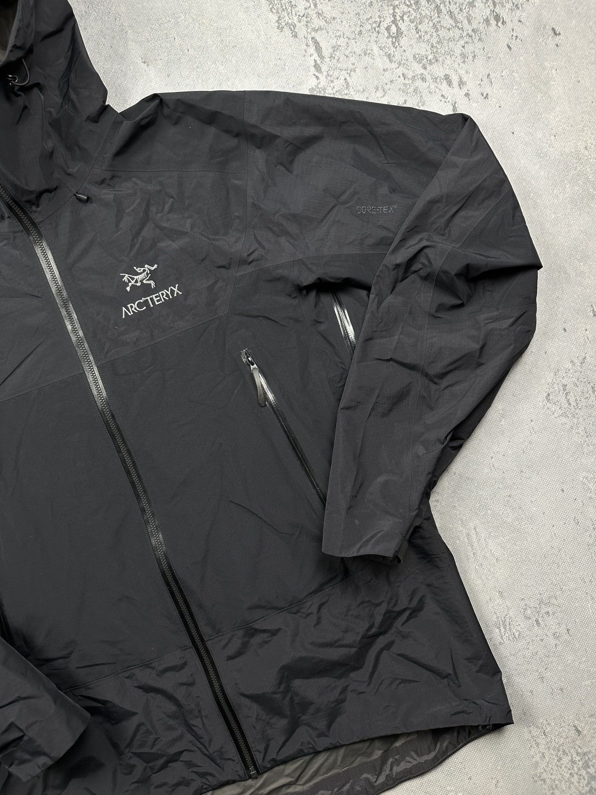 Arc'teryx Arc'teryx Zeta LT Gore-Tex Shell Jacket Black Lightweight Size US L / EU 52-54 / 3 - 3 Thumbnail