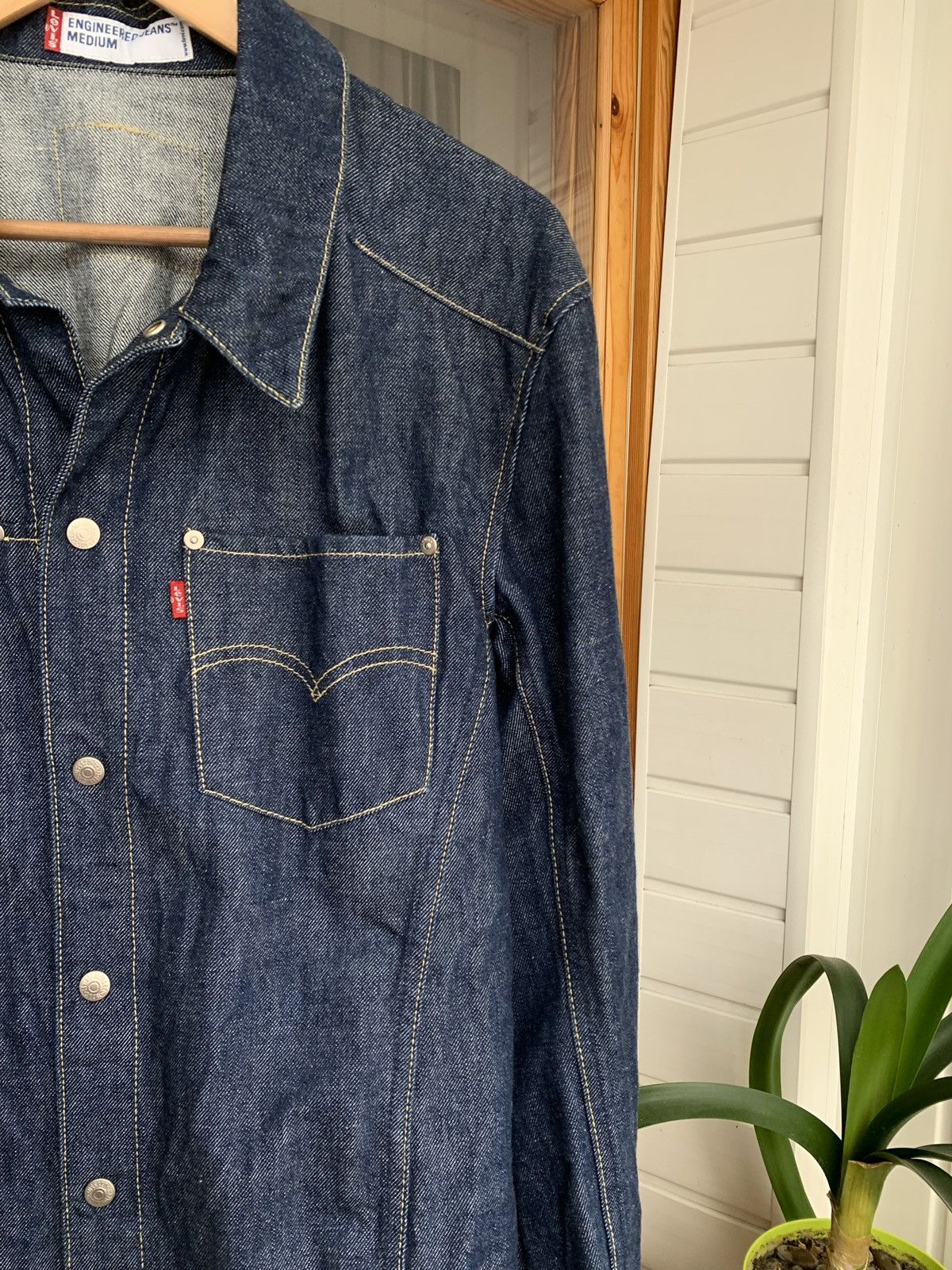 Levi's Levis Engineered Jeans Vintage Mens Denim Jacket Size M Size US M / EU 48-50 / 2 - 3 Thumbnail