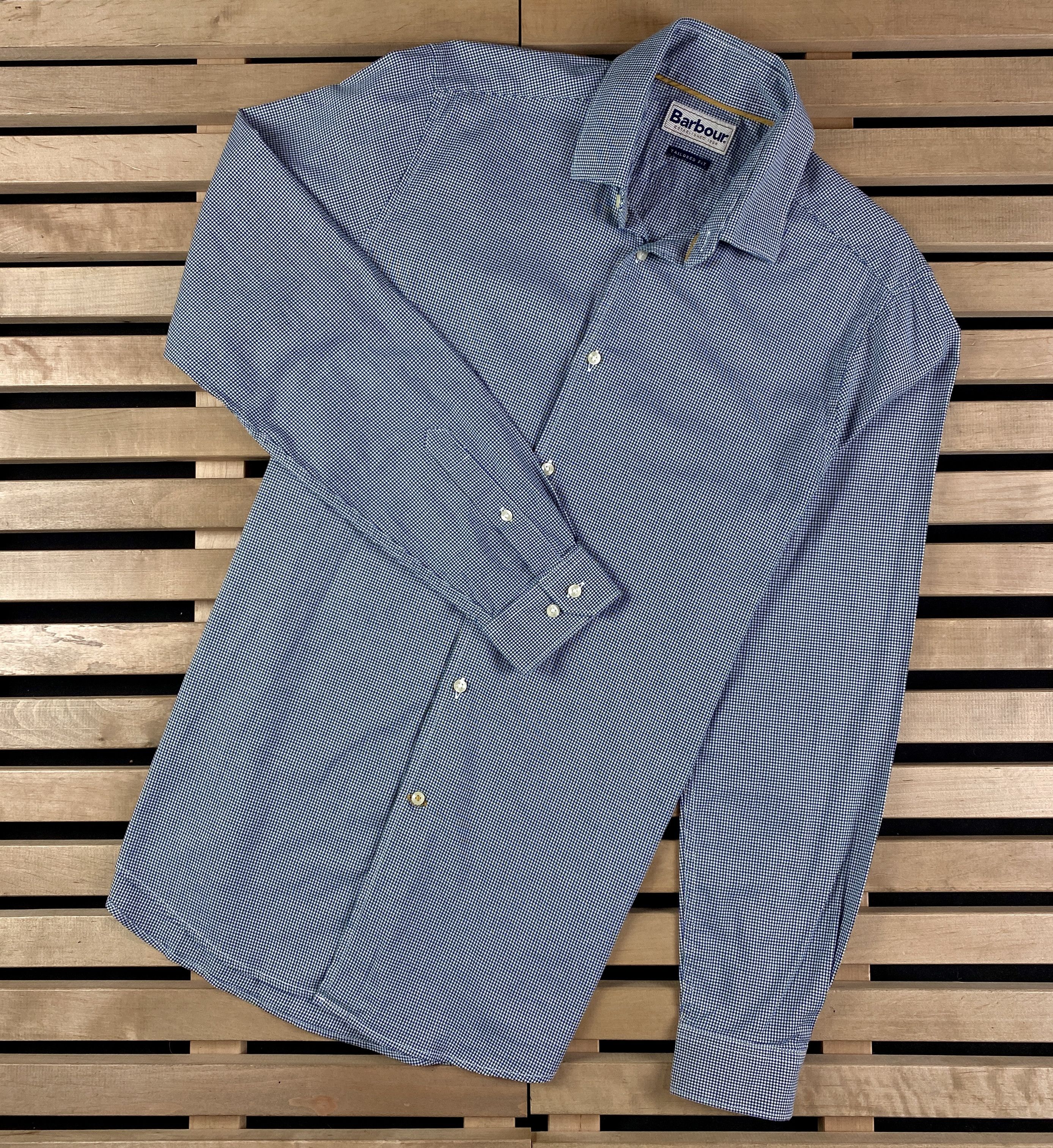 Barbour Men’s Shirt Long Sleeve Barbour Size M-L Size US M / EU 48-50 / 2 - 1 Thumbnail