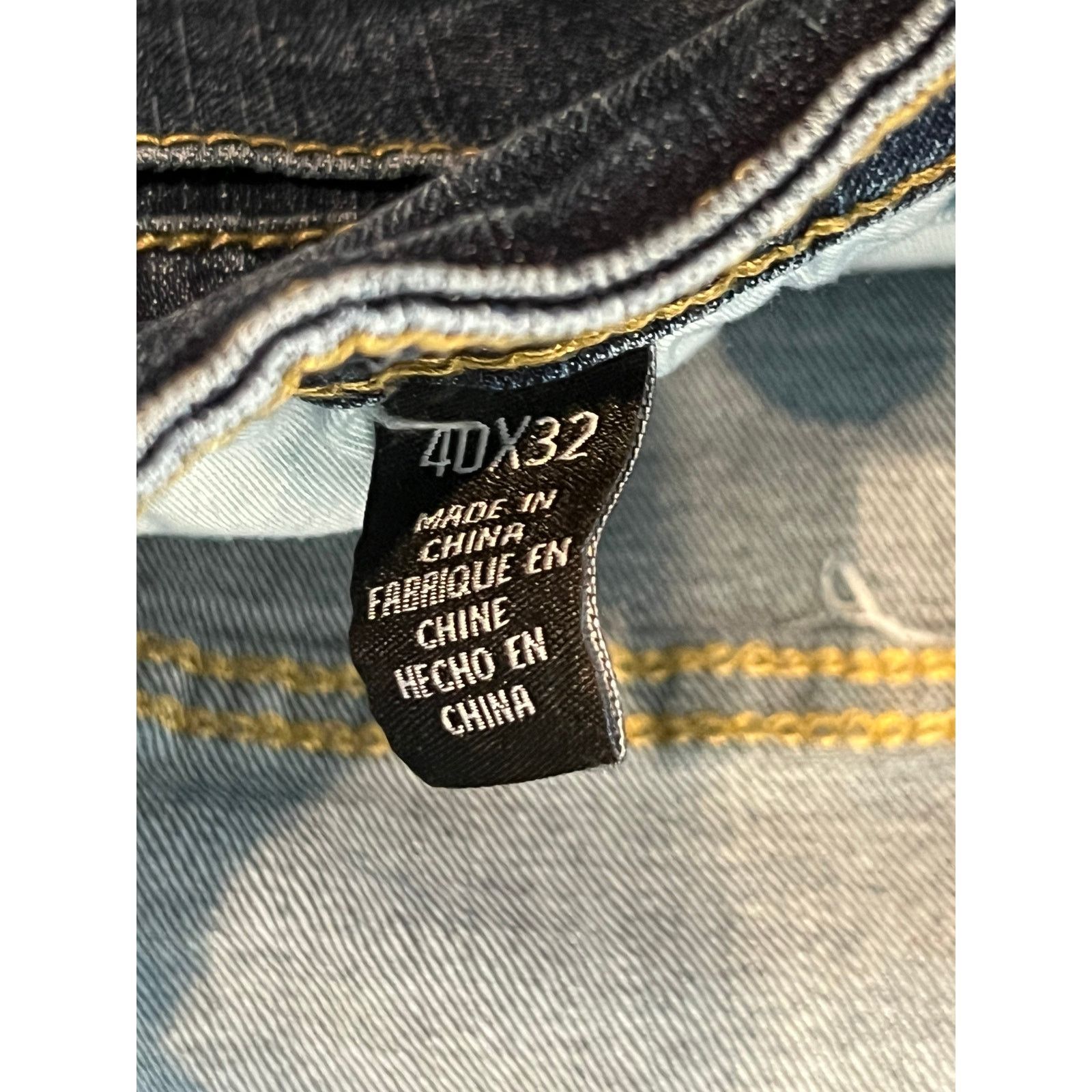 Kenneth Cole Kenneth Cole Regular Fit Jeans Mens 40x32 Size US 40 / EU 56 - 5 Thumbnail