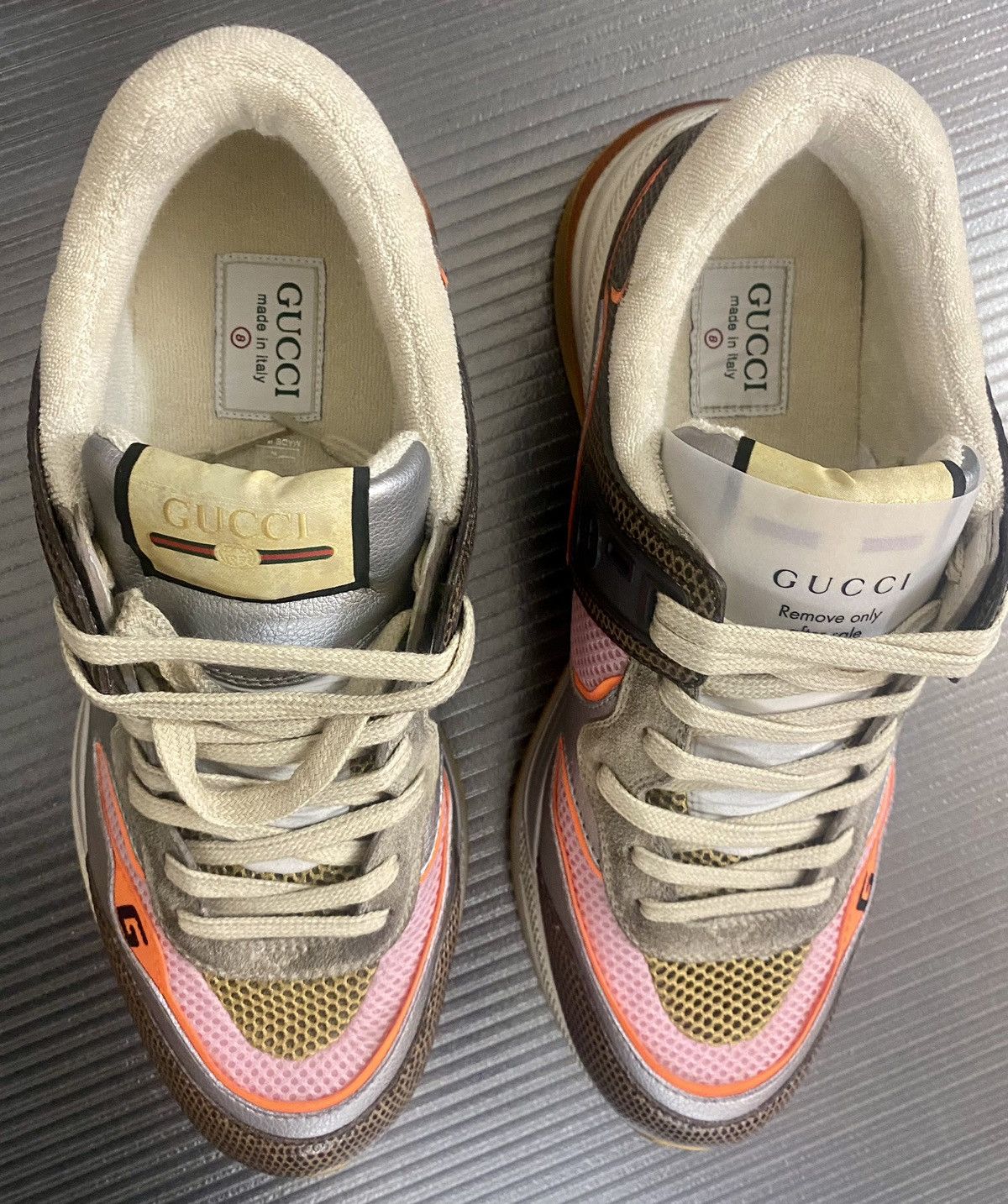 Gucci Gucci 🇮🇹 Lavaredo Fab Ultrapace sneakers 8uk NEW Size US 9 / EU 42 - 7 Thumbnail