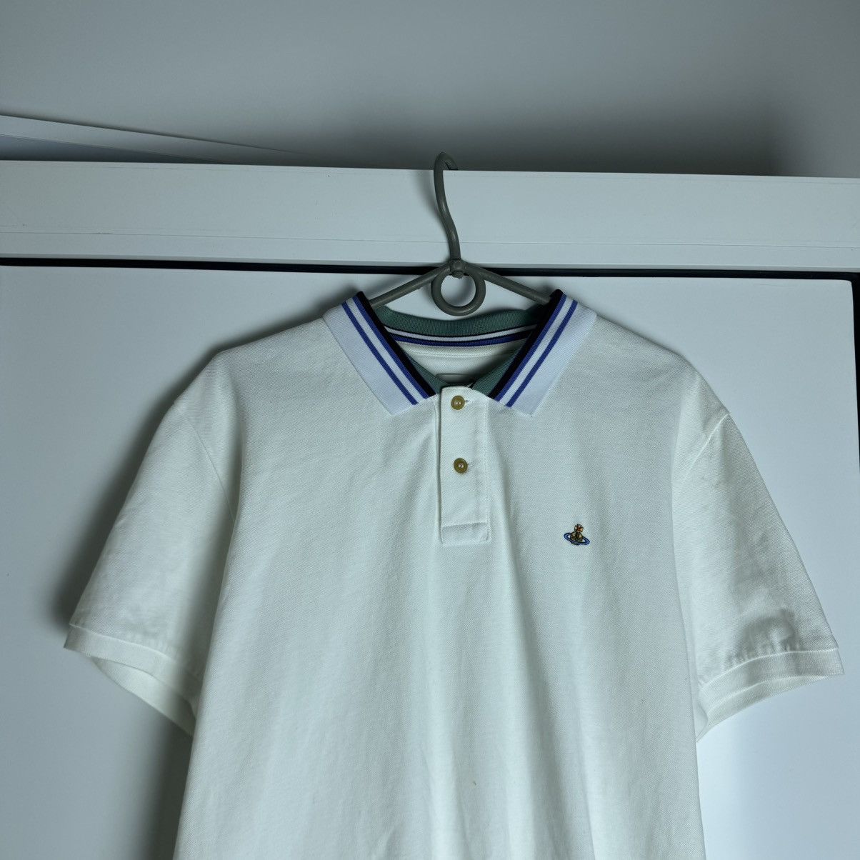Vivienne Westwood Vivienne Westwood Polo Shirt Logo Small Orb Size US XL / EU 56 / 4 - 2 Thumbnail