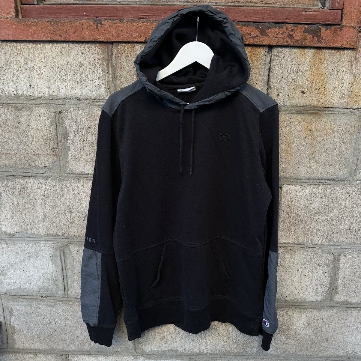 20471120 Vintage Champion Hoodie Crazy Fit Size L Y2K 00s US hype Size US L / EU 52-54 / 3 - 1 Thumbnail