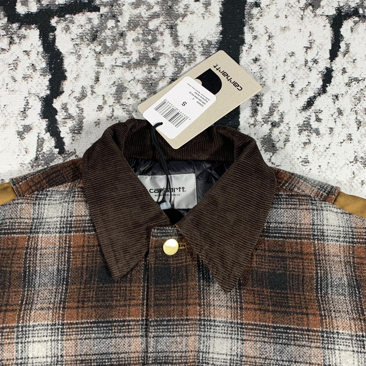 Carhartt × Vintage CARHARTT HIGHLAND JACKET DENIM WOOL AMERICAN STYLE Size US S / EU 44-46 / 1 - 7 Thumbnail