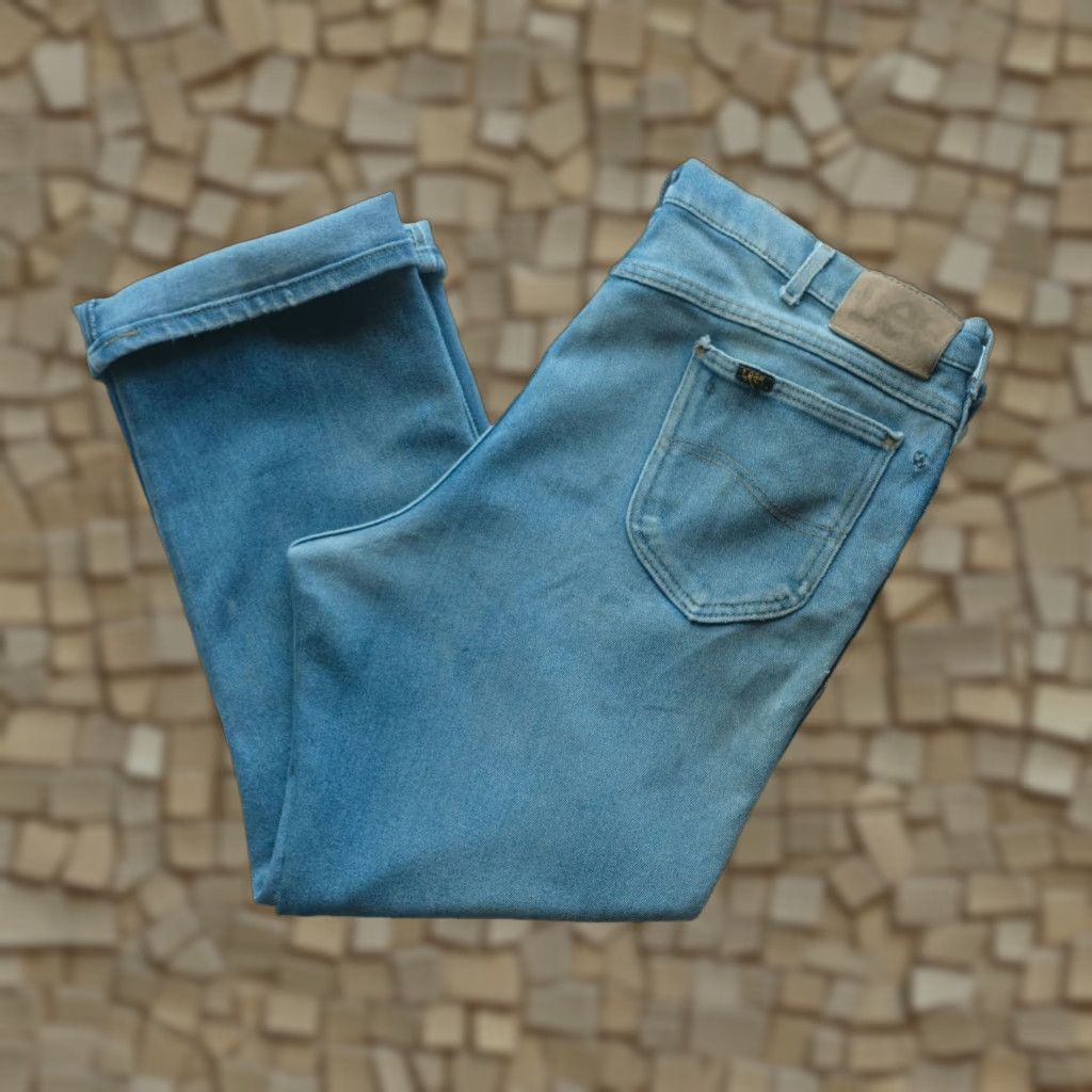 Lee LEE RIDERS 554 Y2K VTG BLUE DENIM JEANS 80s 90s MEN SZ 42x30 42x32 INSEAM 32" Vintage No Denim Jeans 5-Pocket Lee Made in USA Regular Men’s Size 42x30 Size US 42 / EU 58 - 1 Thumbnail