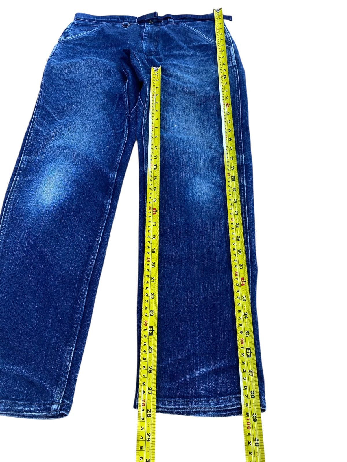 The North Face The NorthFace With Belt Loop Detail Faded Wash Straight Jean Size US 32 / EU 48 - 9 Thumbnail