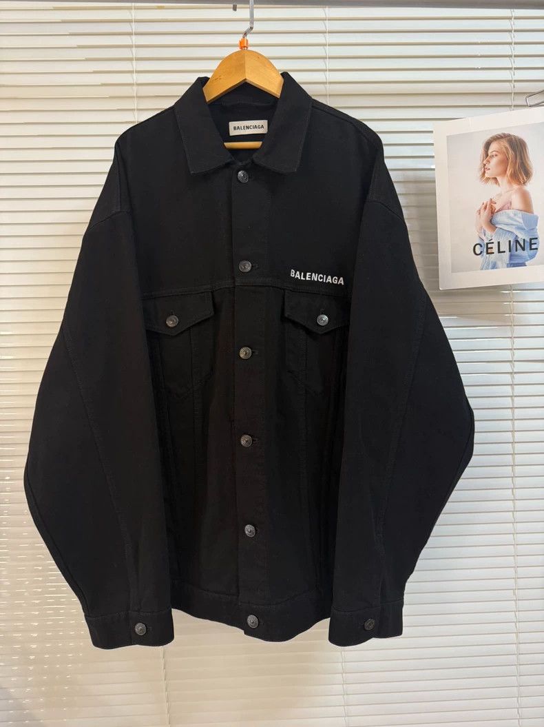 Balenciaga Balenciaga size 36 denim jacket 2504-Nextarrow Size US M / EU 48-50 / 2 - 1 Thumbnail