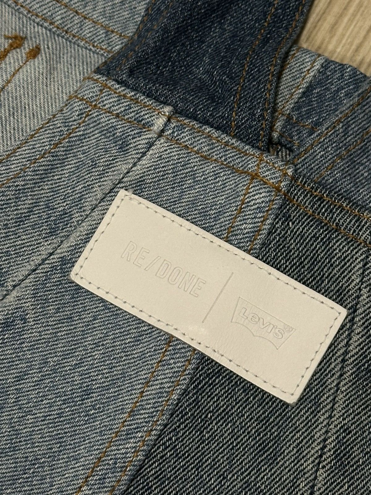 RE/DONE RE/DONE x Levi's unique patchwork dungarees Size 30" / US 8 / IT 44 - 5 Thumbnail