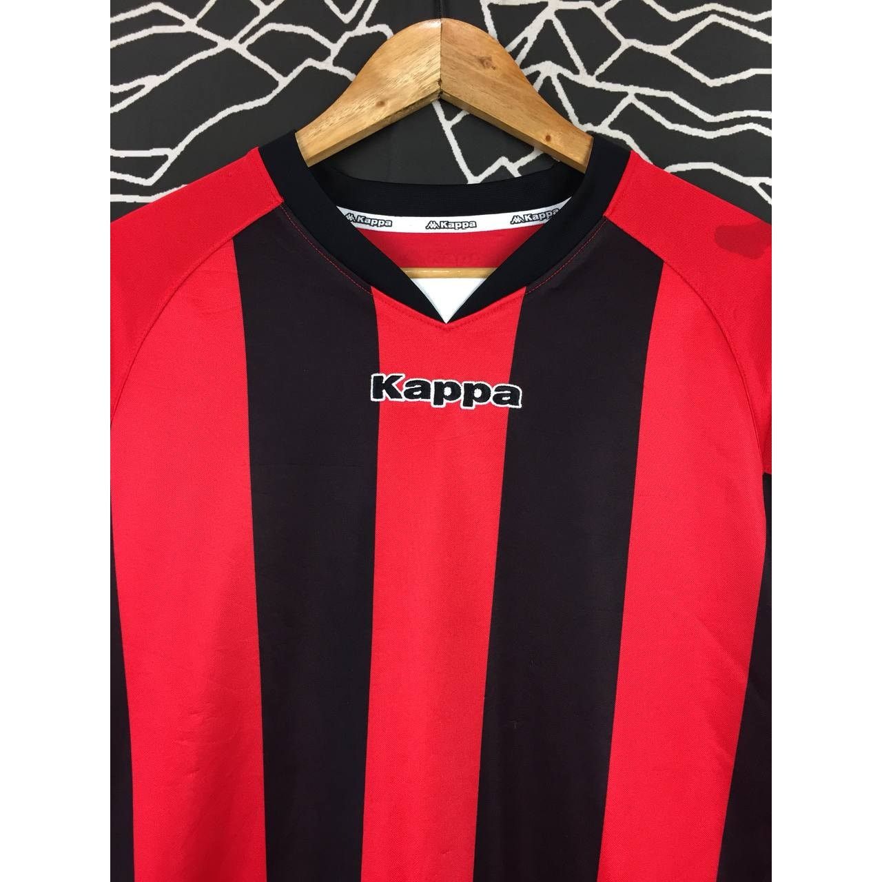 Kappa × Vintage Vtg Kappa Sportswear Striped Longsleeve Jersey Size US M / EU 48-50 / 2 - 3 Thumbnail