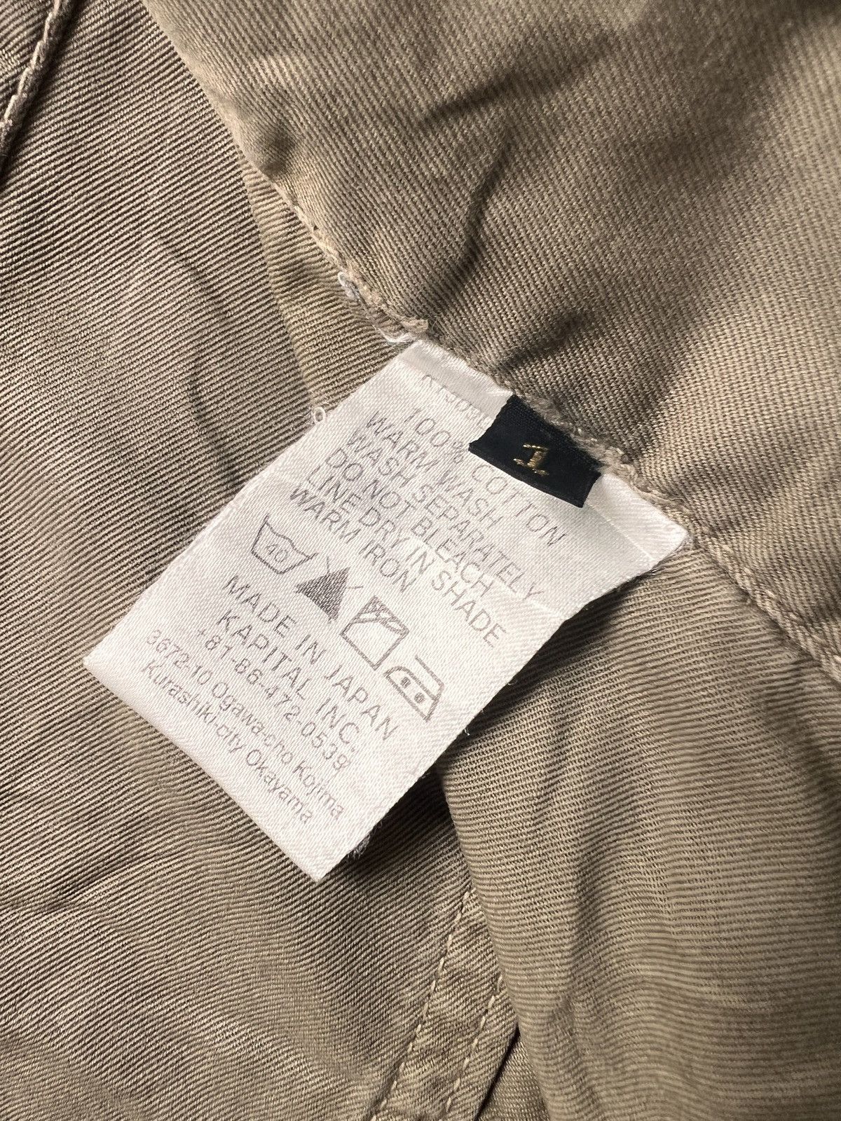 Kapital Kapital Wide Fit Baggy Cotton Pants Size US 29 - 17 Thumbnail