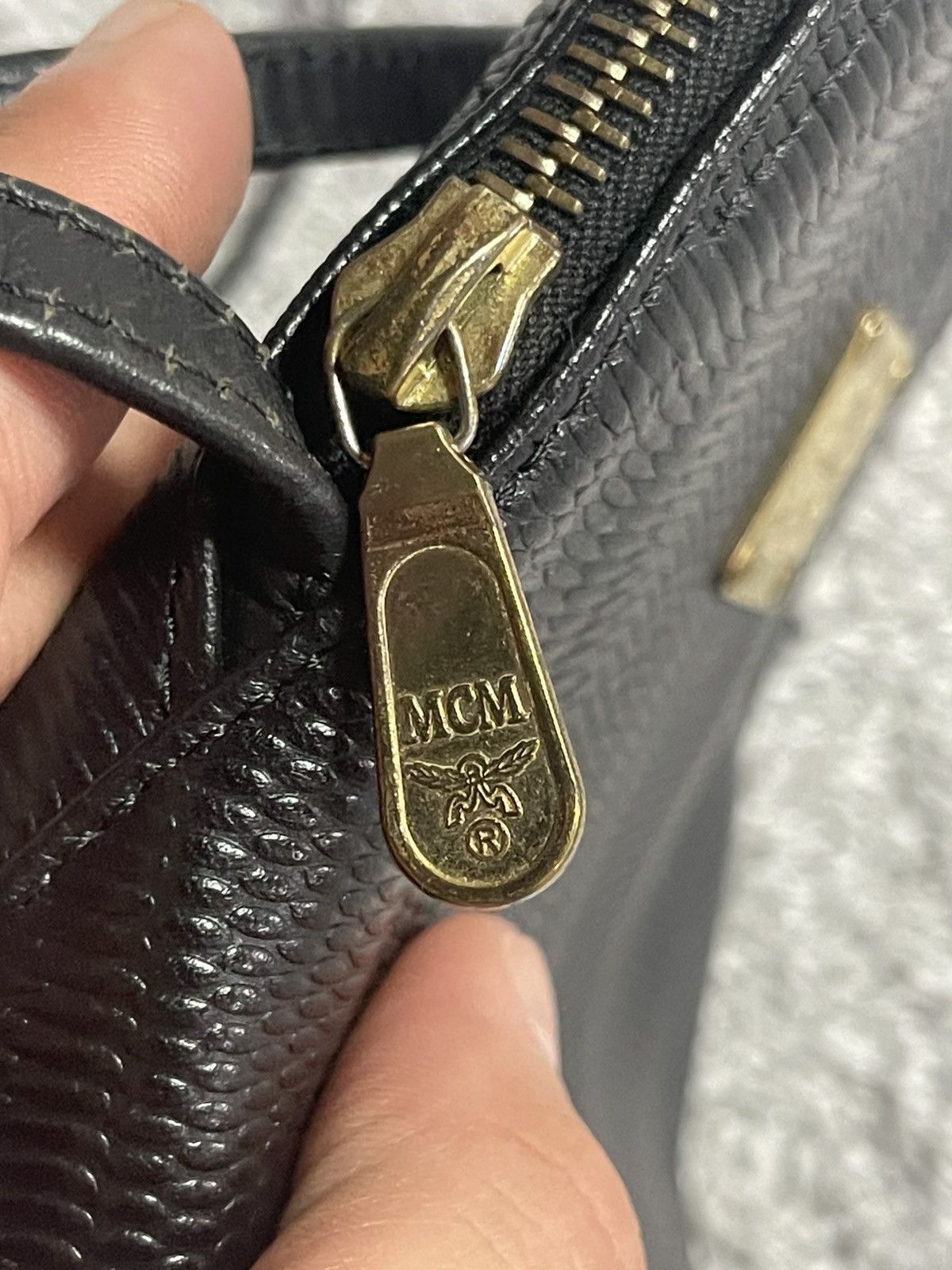 MCM × Vintage MCM MUNCHEN MICHAEL CROMER HAND MADE RARE LUXURY LEATHER Size ONE SIZE - 12 Thumbnail