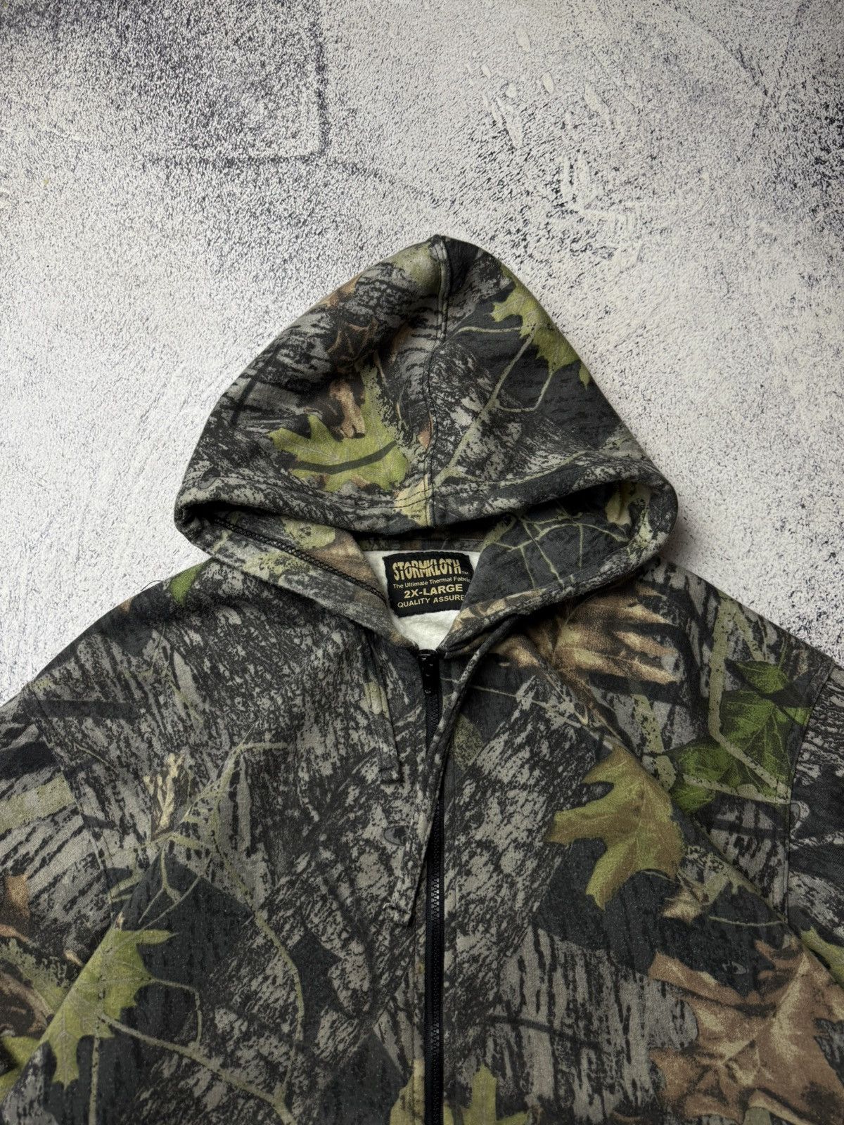 Carhartt Crazy Vintage Y2K Realtree Camo Zip Hoodie Carhartt Style Size US XXL / EU 58 / 5 - 6 Thumbnail