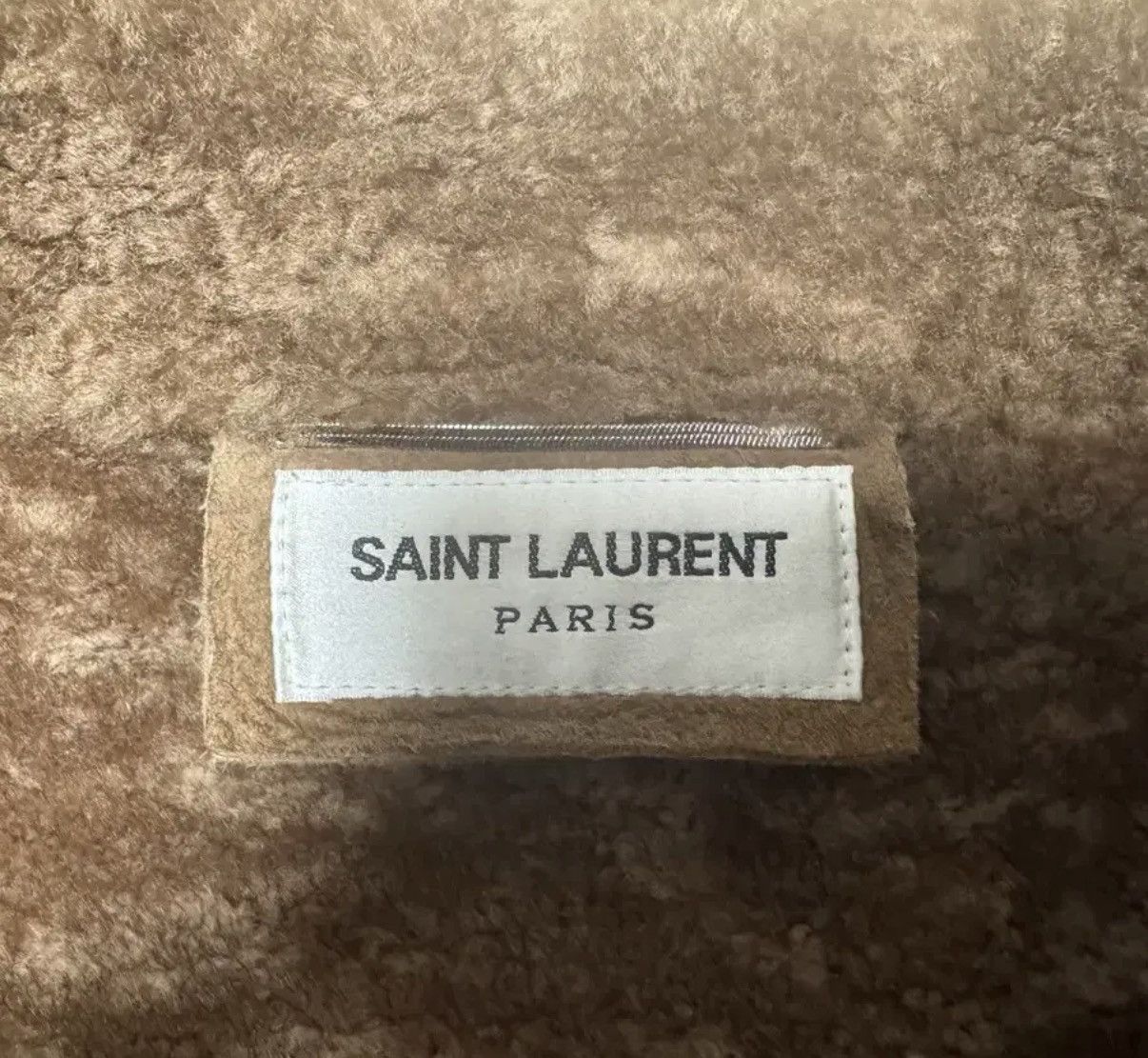 Saint Laurent Paris Saint laurent suede shearling mutton jacket sz52 Size US L / EU 52-54 / 3 - 8 Thumbnail
