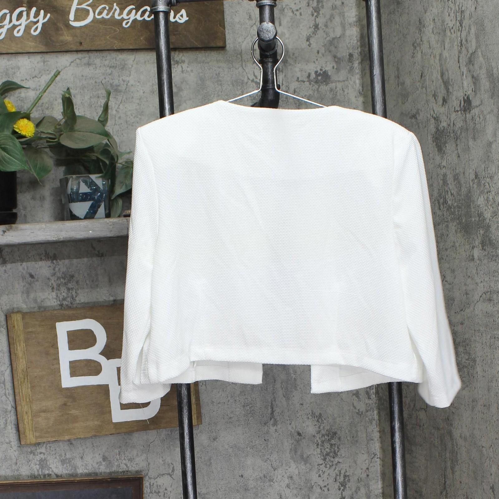 Other Nwt Ny Collection Jacket And Dress Set Pny9115 White 14p Size XL / US 12-14 / IT 48-50 - 3 Thumbnail